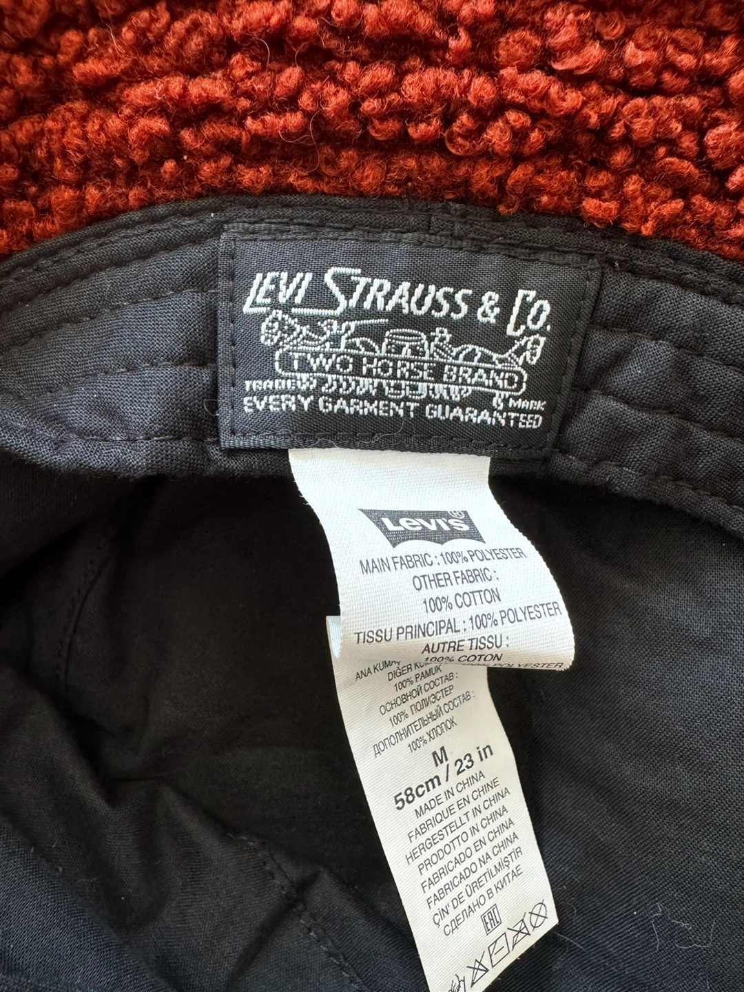Levi Corduroy Bucket Hat - photo 2