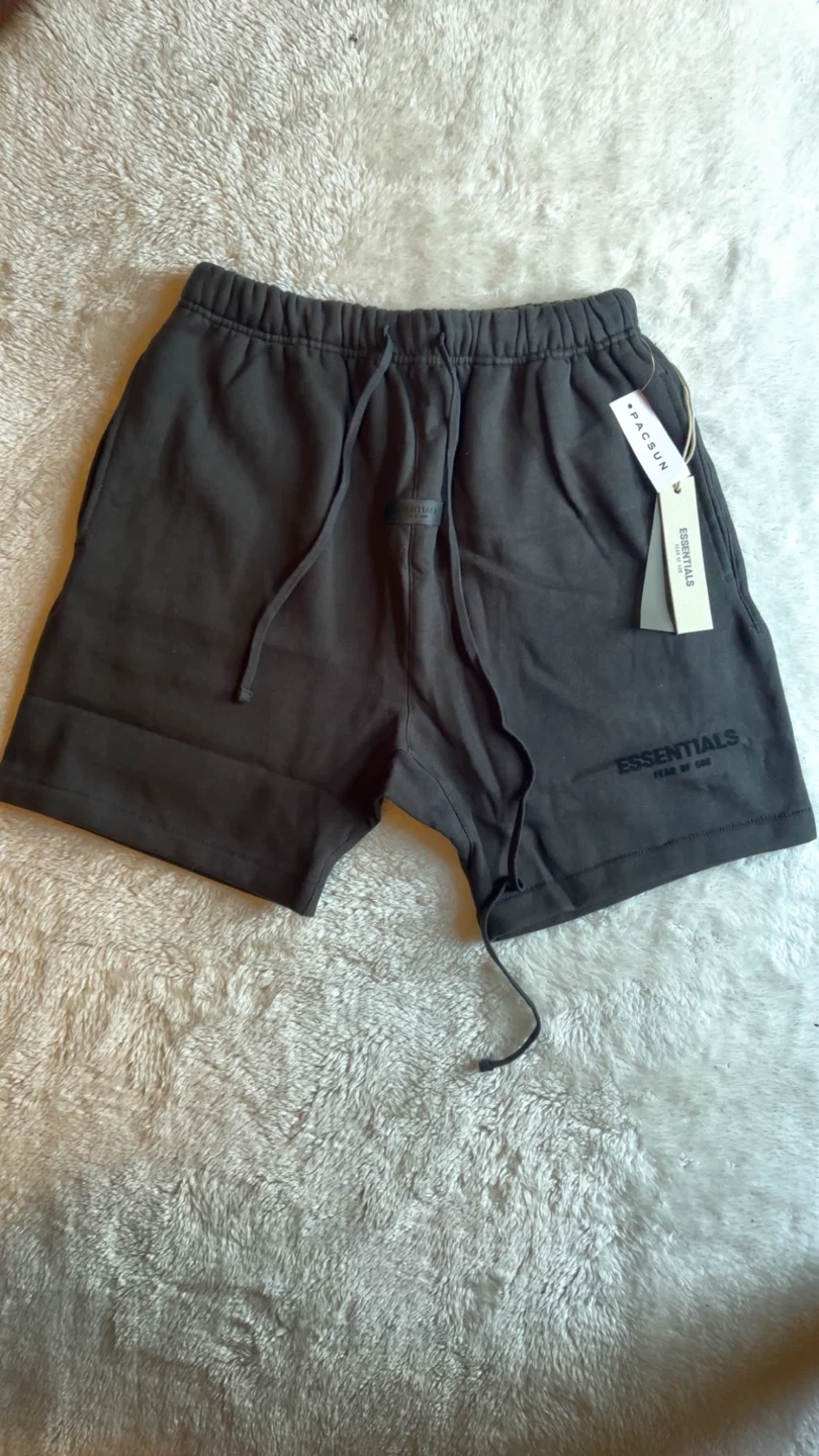 Black Essentials Shorts