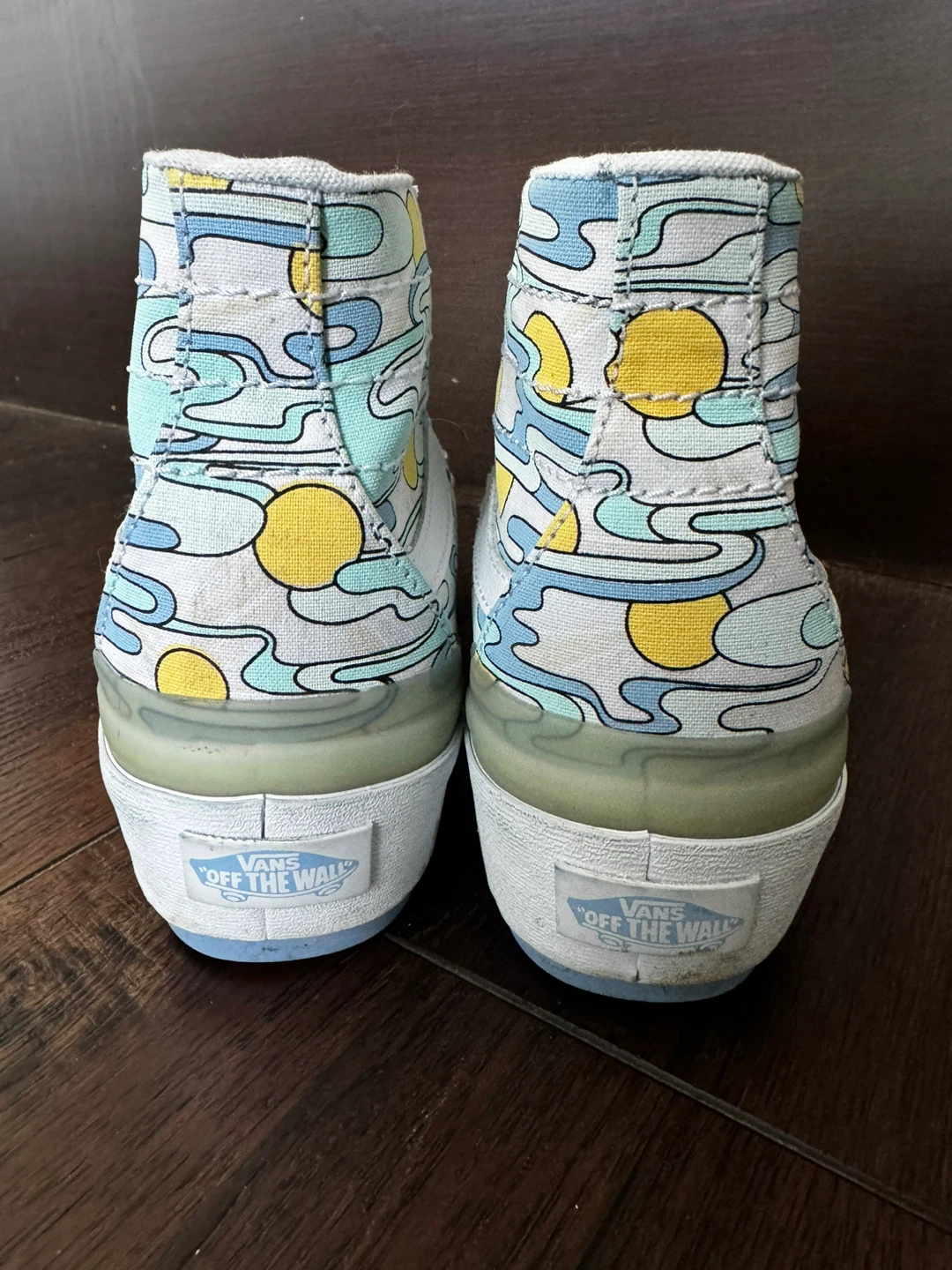 Vans Sk8 Stacked UV Ink Sunwaves Platform Sneakers - photo 3