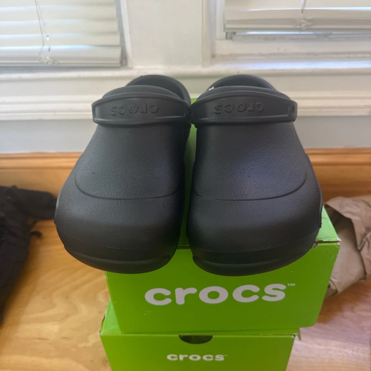 Crocs Bistro Work Clog Size M13 Black