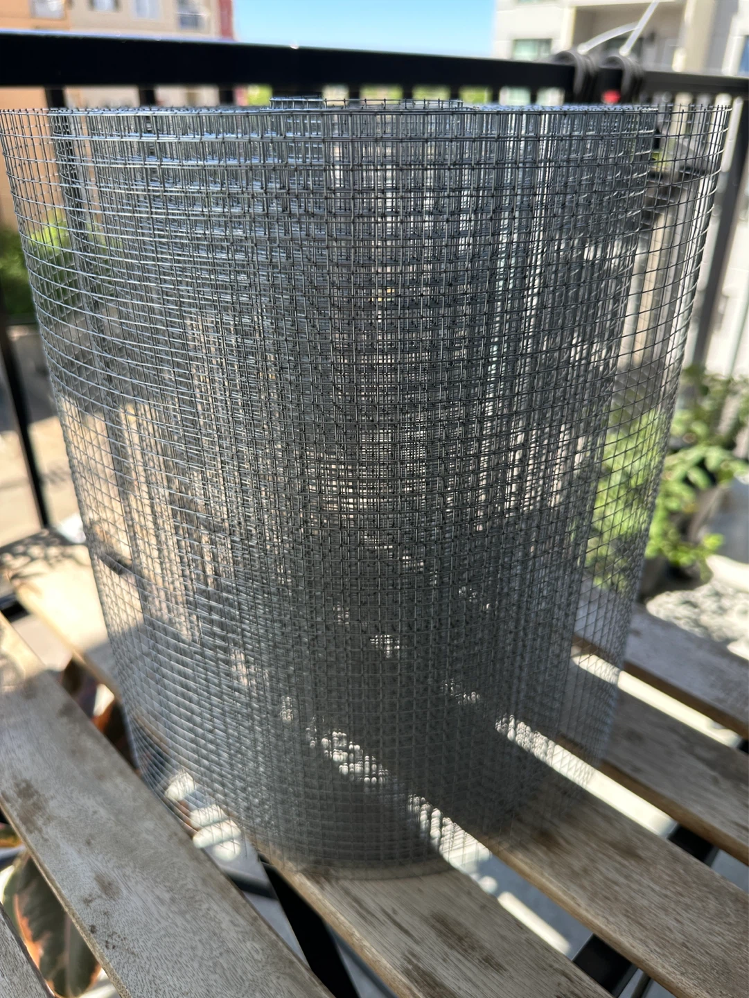 Galvanized Wire Fence Roll – Mostly Full