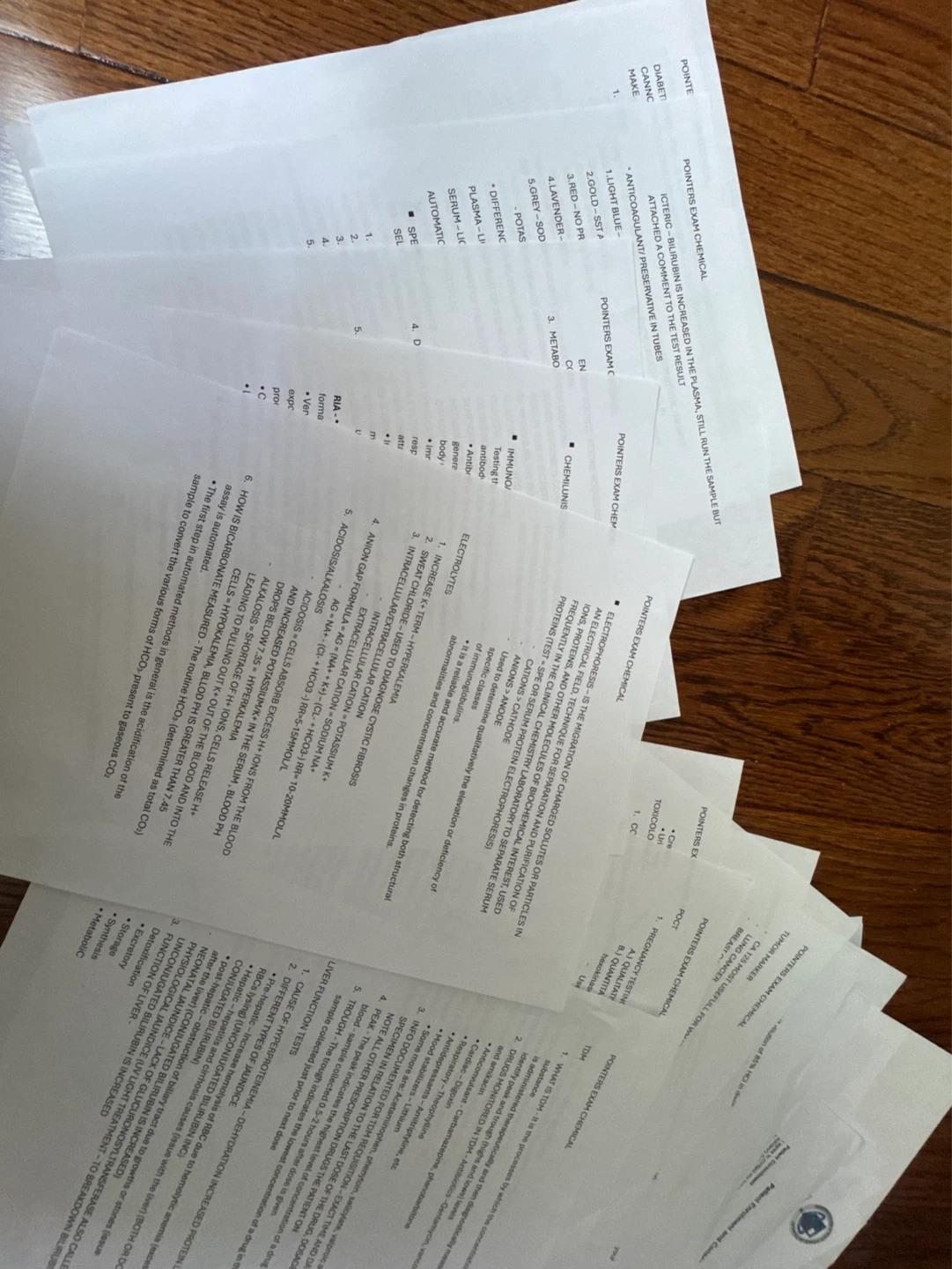 Scrap papers