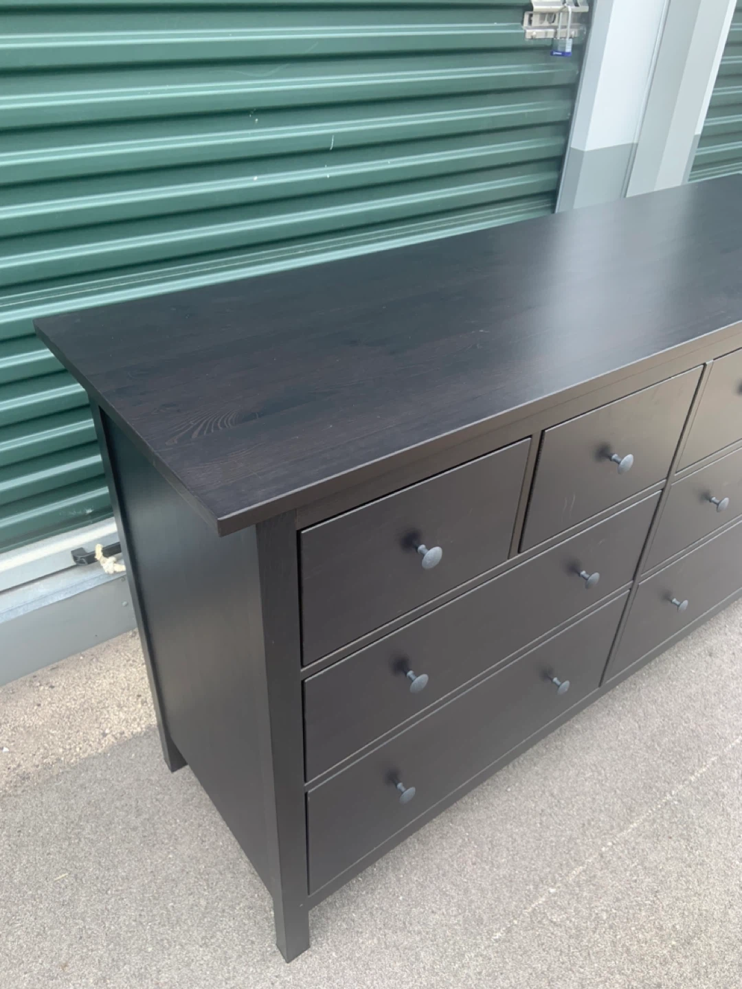 Black Dresser with 7 Drawers - photo 2