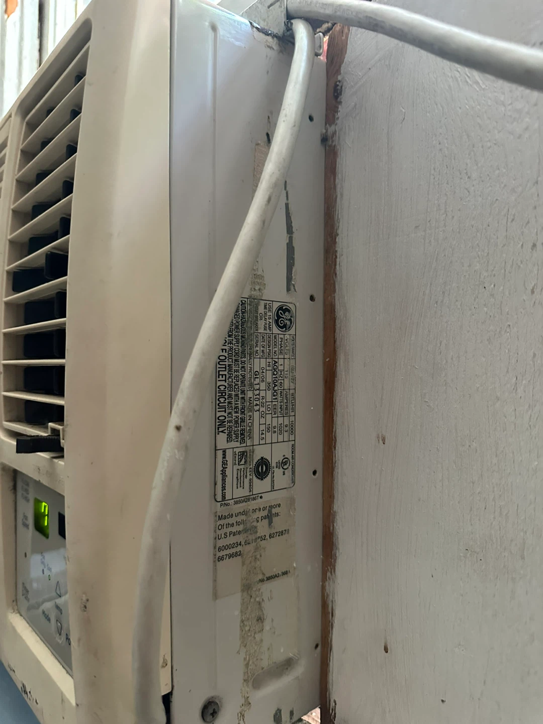GE Window Air Conditioner - photo 2