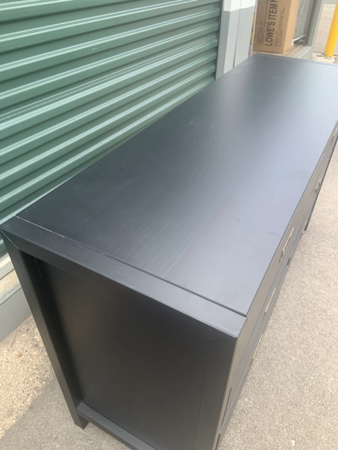 Black 6-Drawer Dresser - photo 3