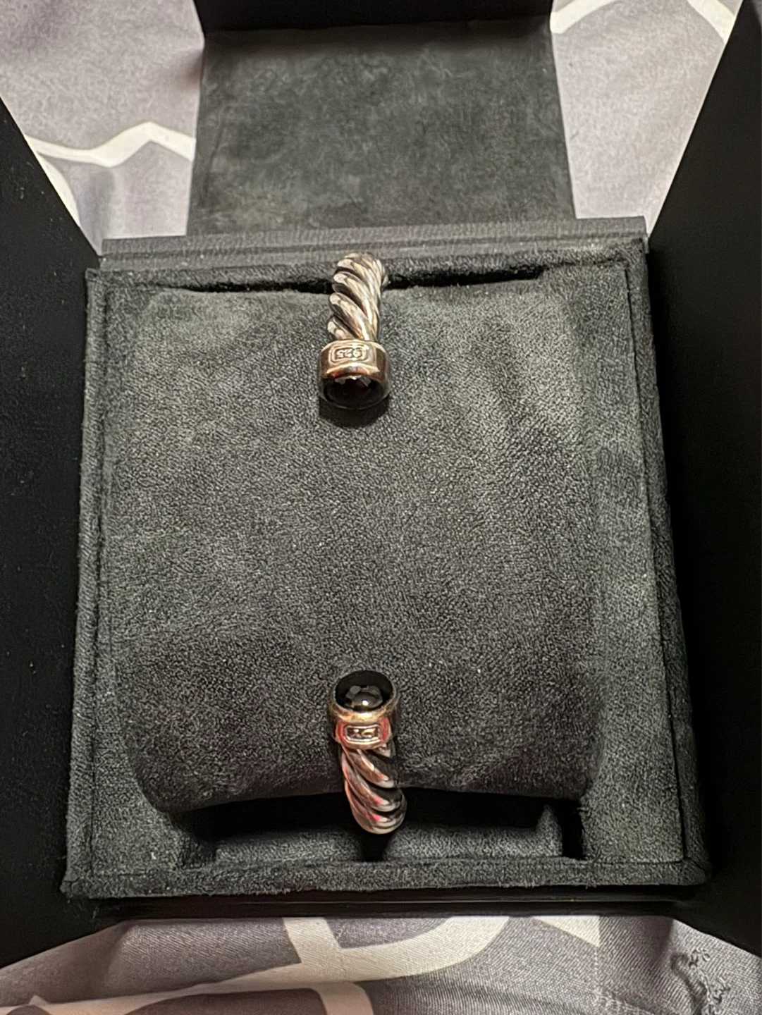 David Yurman Cable Bracelet with Black Onyx - photo 5