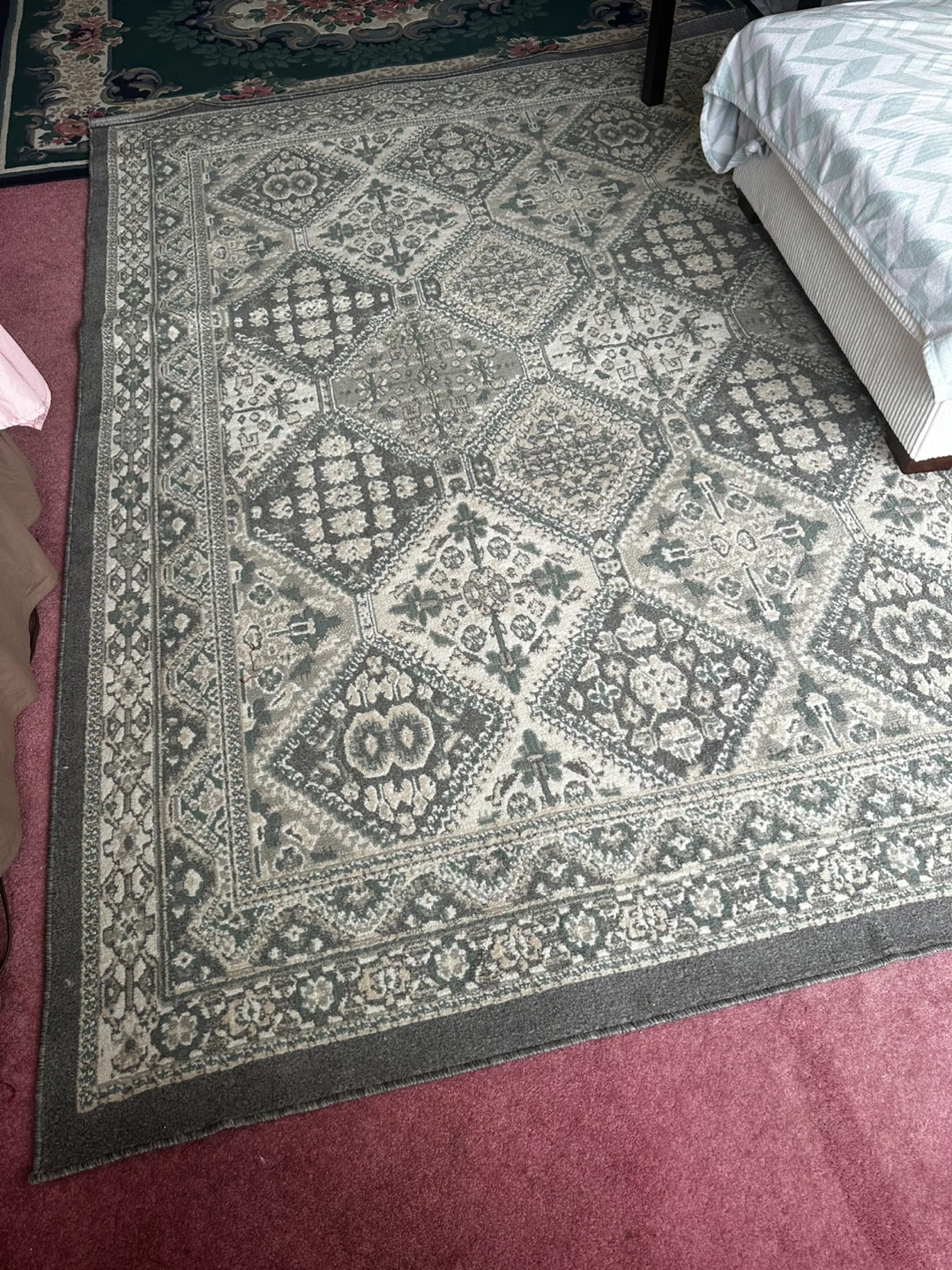Manor Rug- 6’7” x 9’ in Grey from Wayfair - photo 4