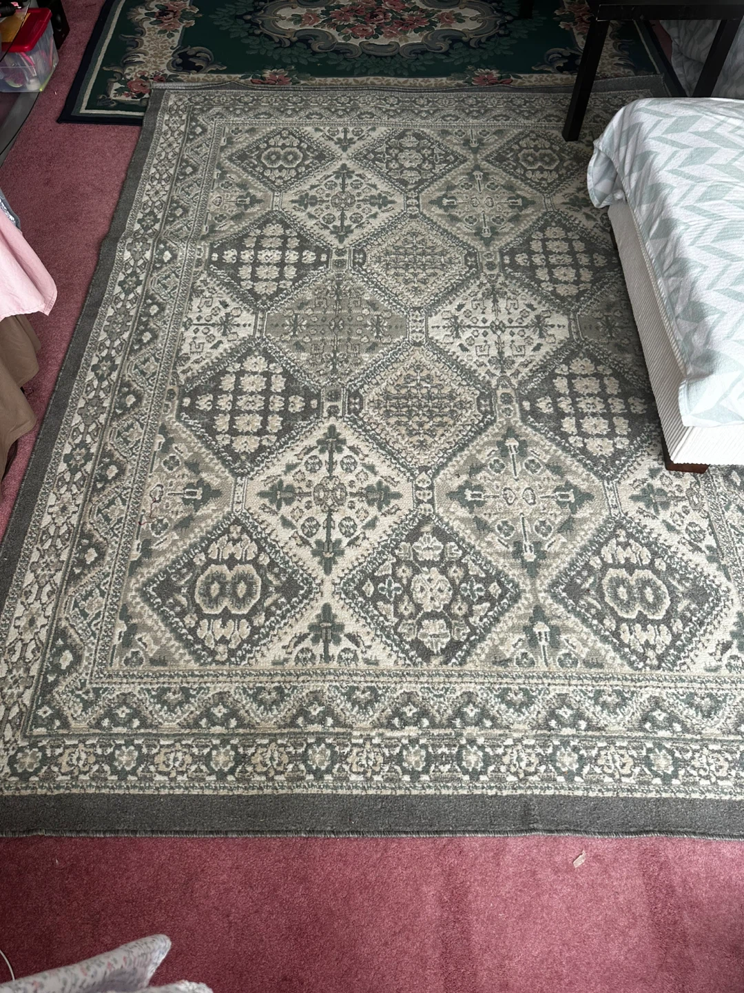 Manor Rug- 6’7” x 9’ in Grey from Wayfair - photo 3