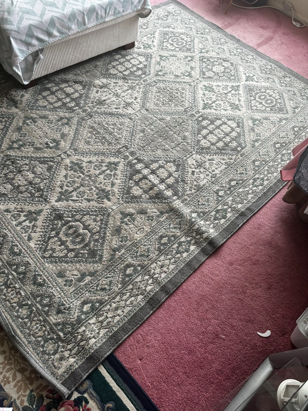 Manor Rug- 6’7” x 9’ in Grey from Wayfair - photo 2