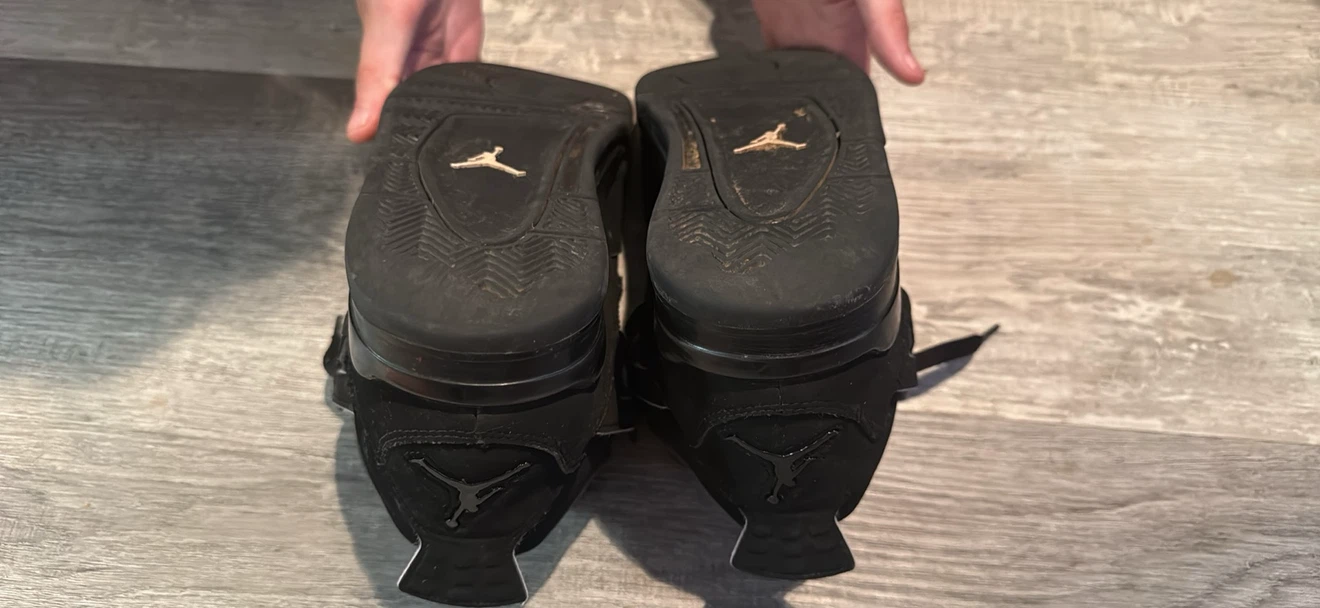 2020 black cat Jordan 4s - photo 3