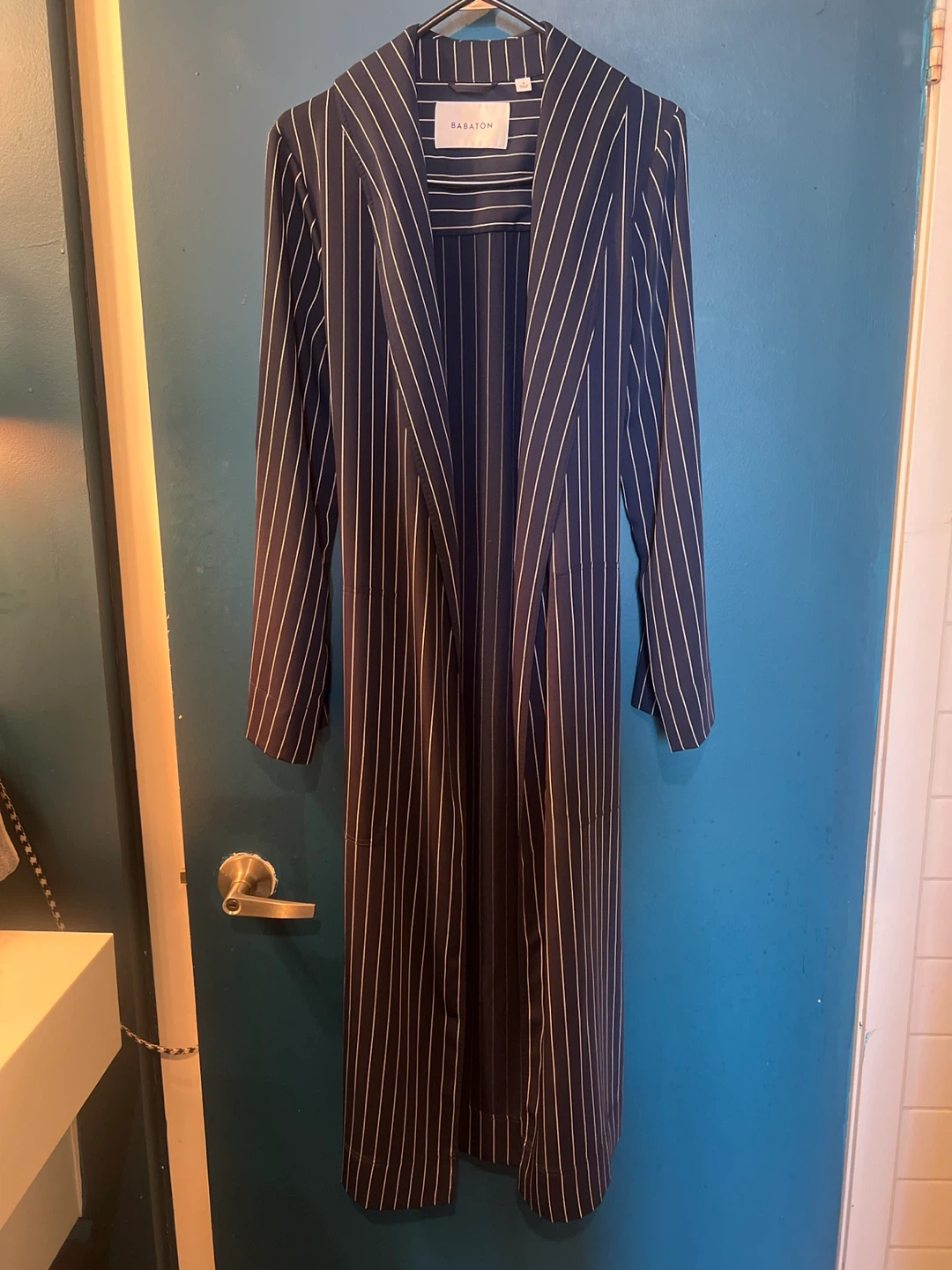 Babaton pinstripe jacket + pants