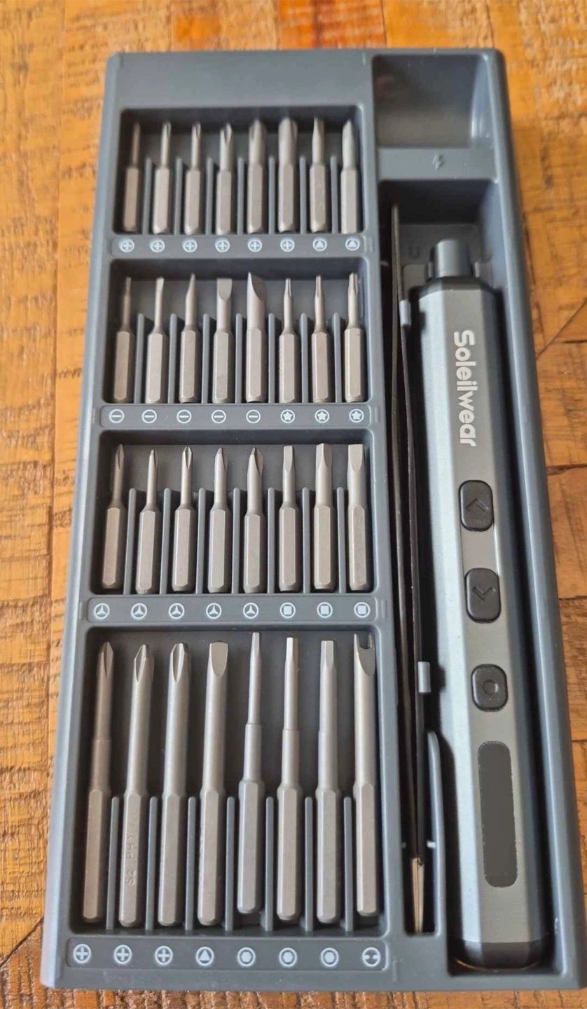 Soleilwear Electric Precision Screwdriver Set - photo 3