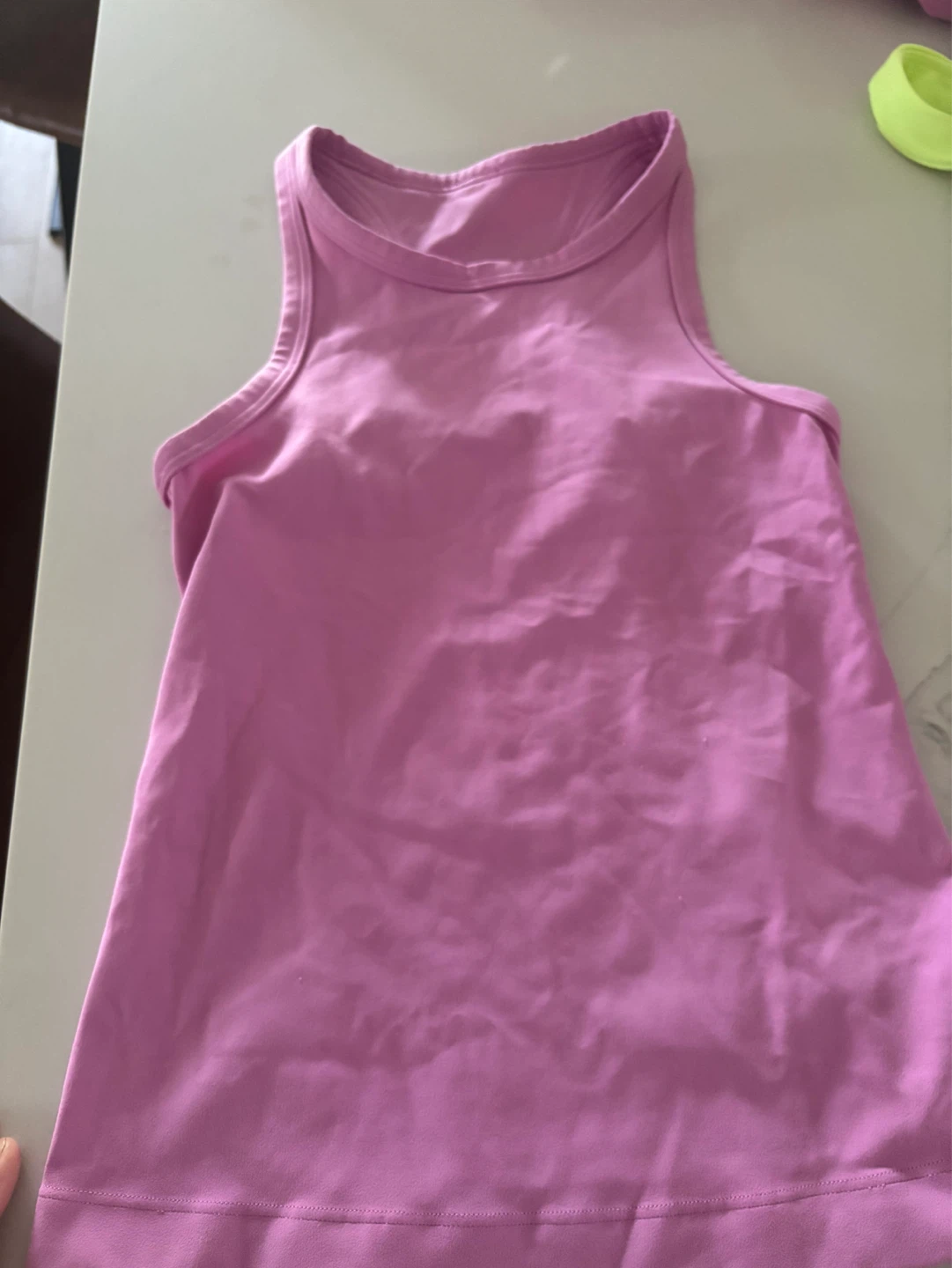 Lululemon Pink Racerback Tank Top