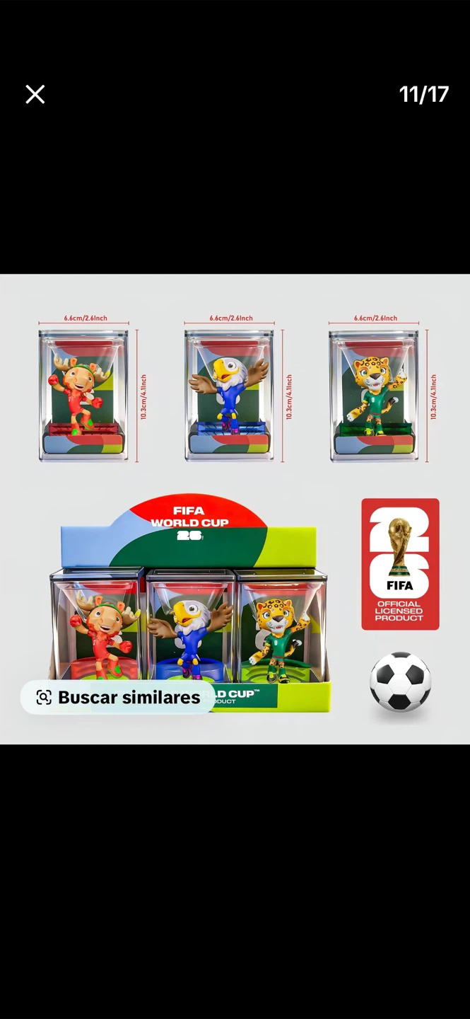 FIFA World Cup 2026 Mascot Figurines Set