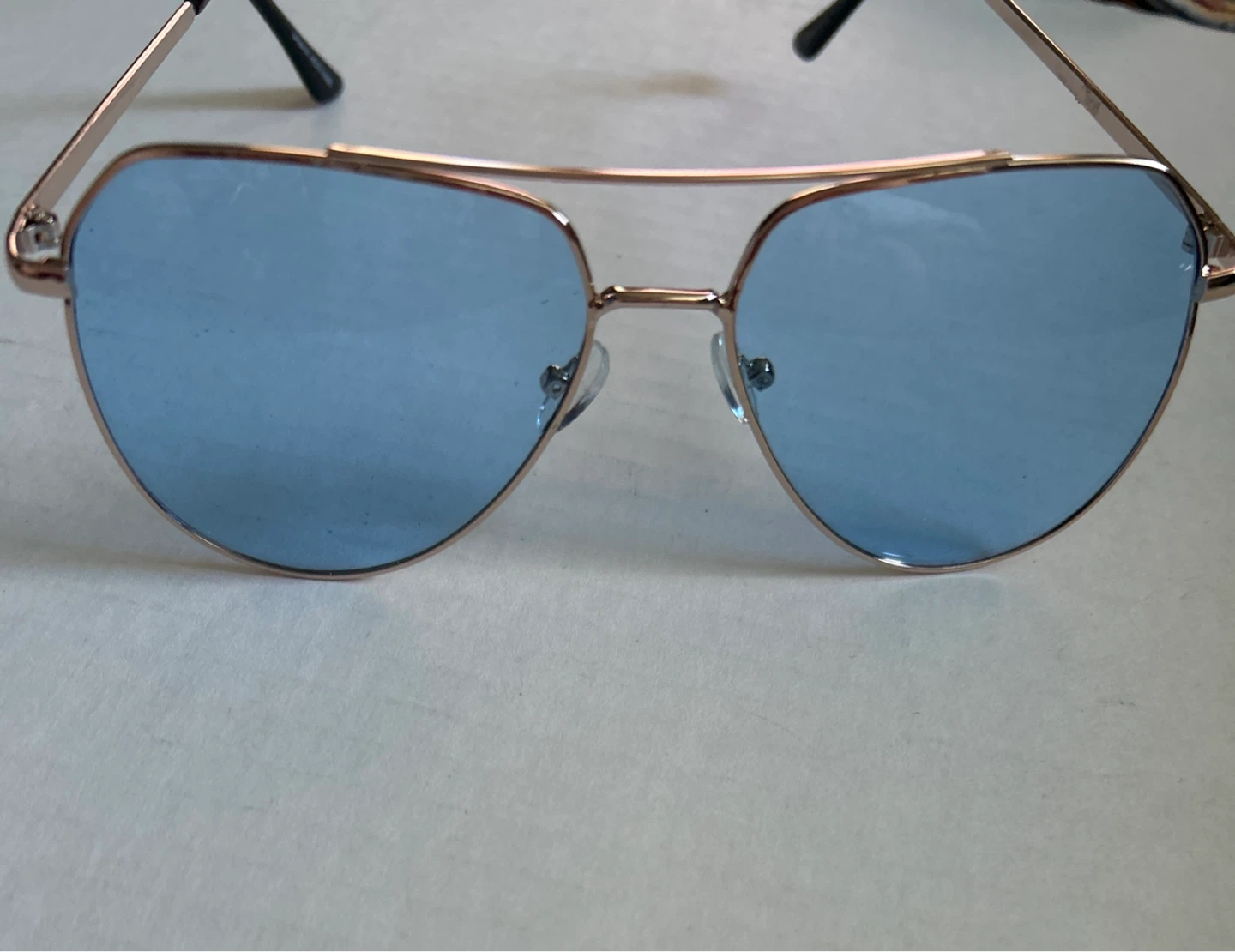 Urban Heritage Aviator Sunglasses - Blue Lenses - photo 2