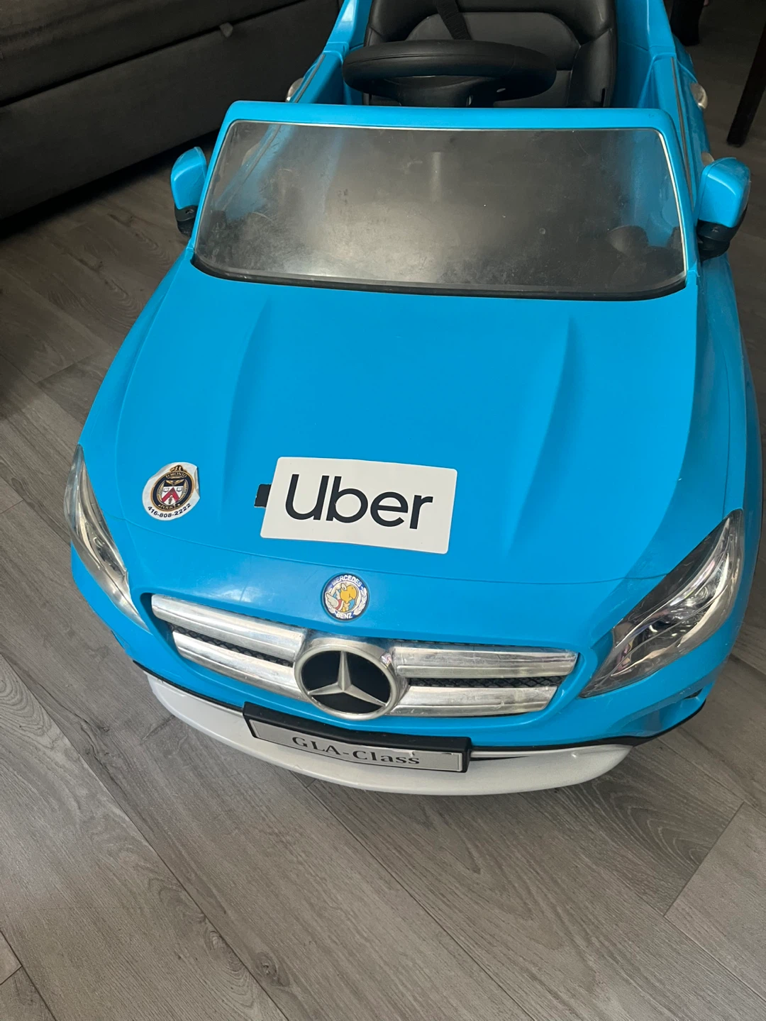 Kids Ride-On Electric Car - Blue Mercedes-Benz GLA-Class - photo 2