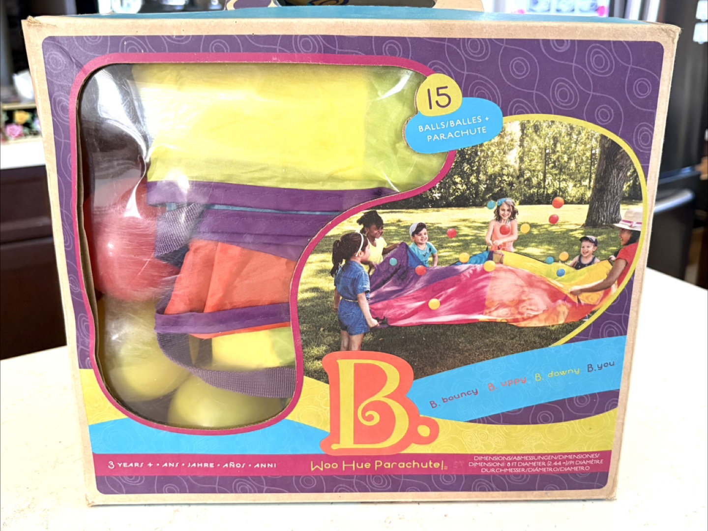 B. Woo-Hue Parachute with 15 Balls - photo 2