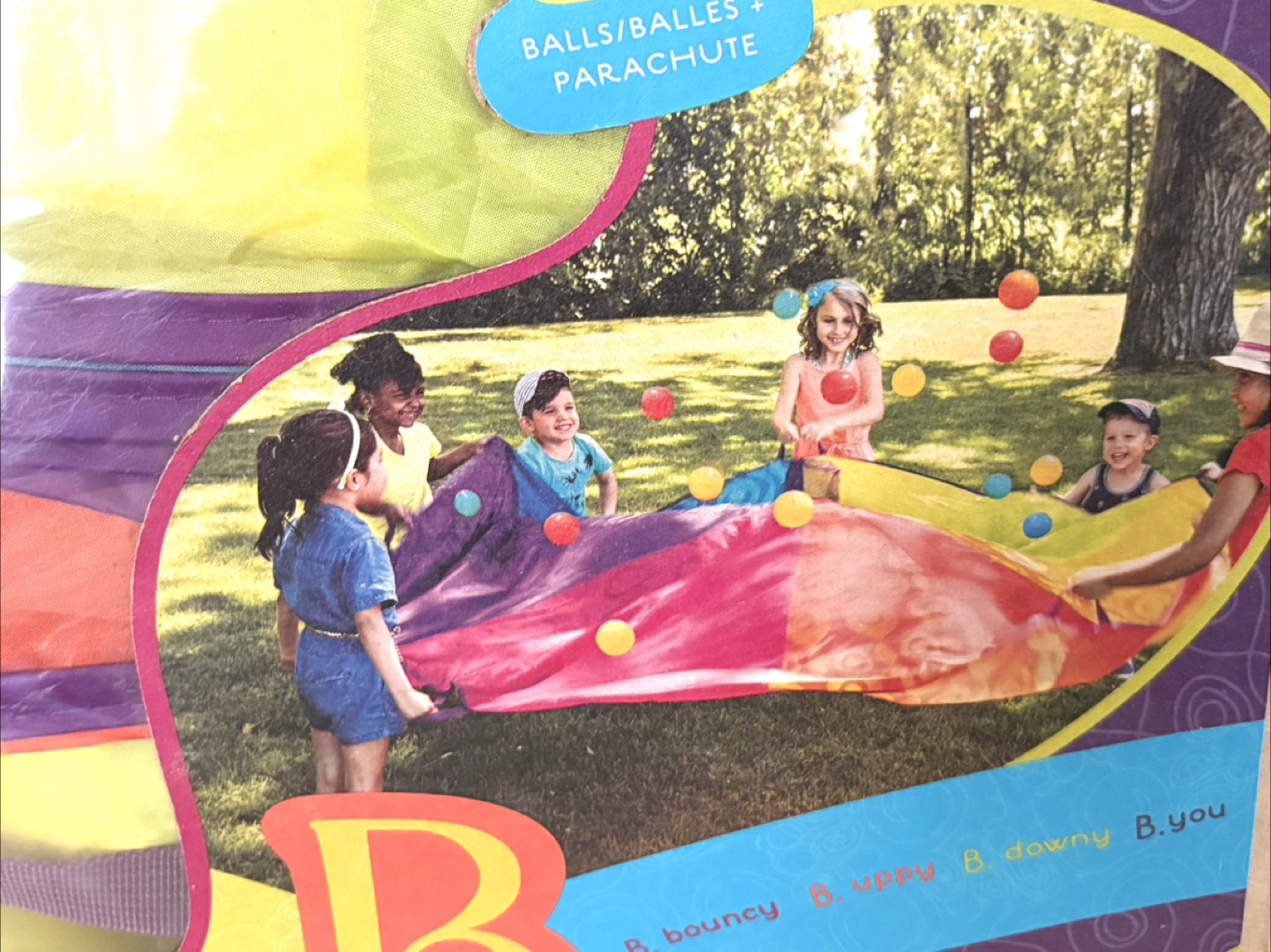 B. Woo-Hue Parachute with 15 Balls