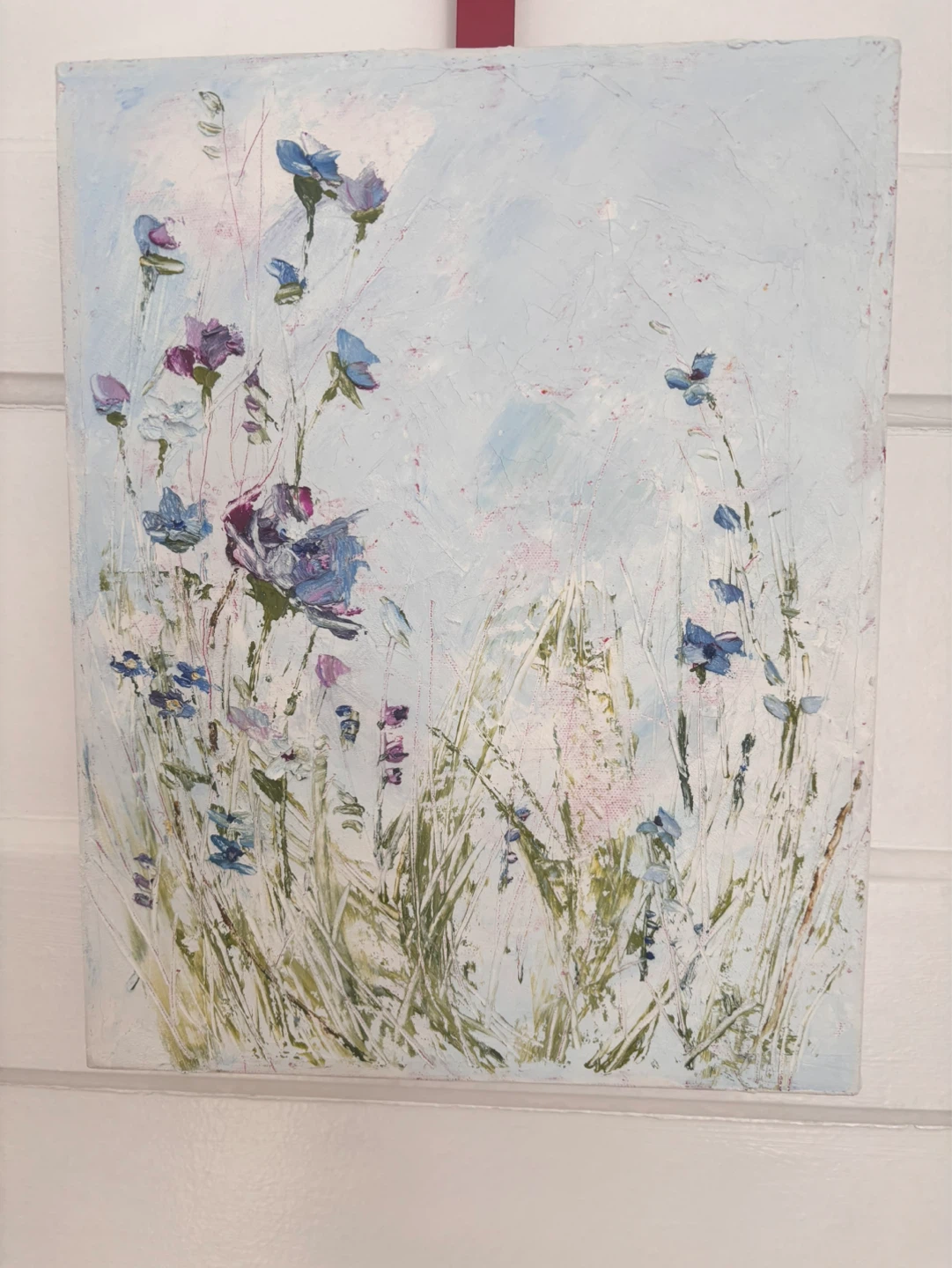 Zara Anand 2016 Floral Oil Painting