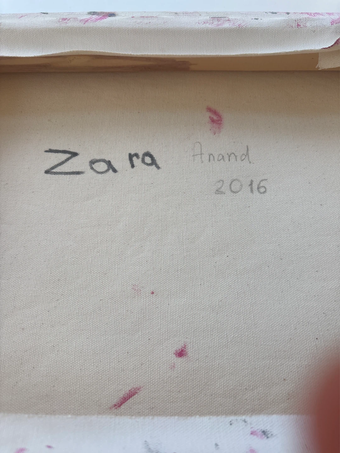 Zara Anand 2016 Floral Oil Painting - photo 3