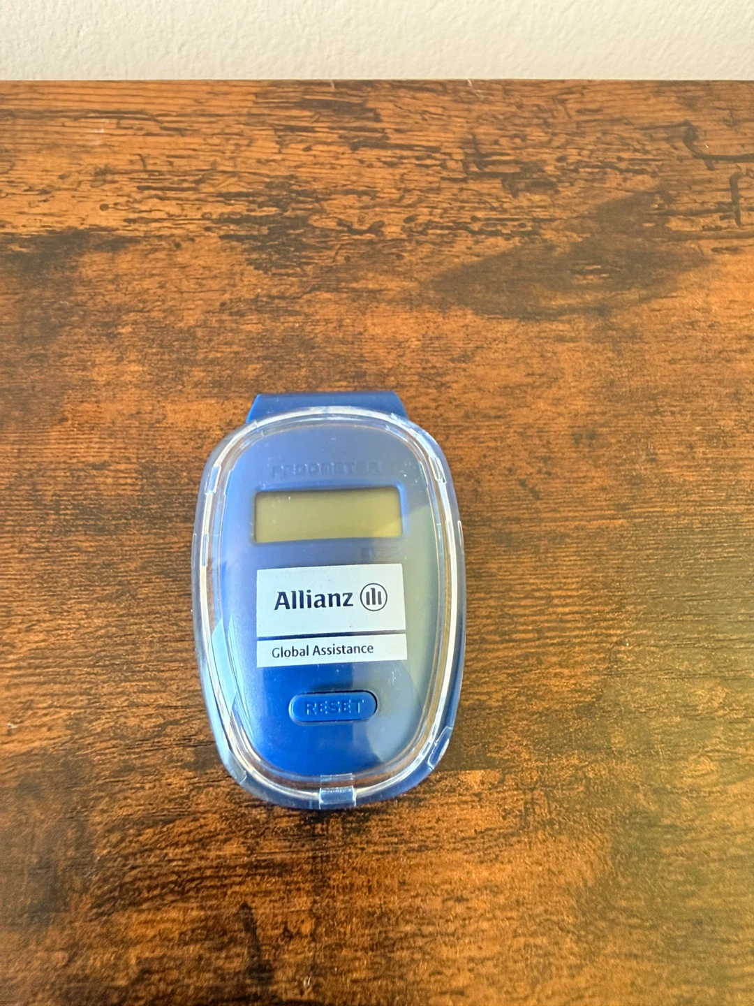 Blue Pedometer - Allianz Global Assistance