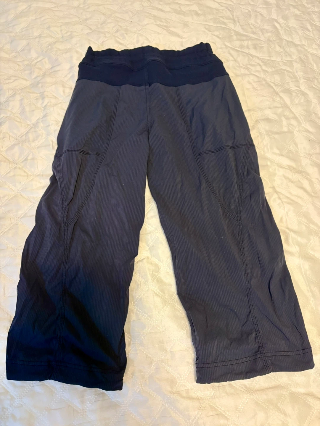 Lululemon Navy Blue Cropped Athletic Pants - photo 3