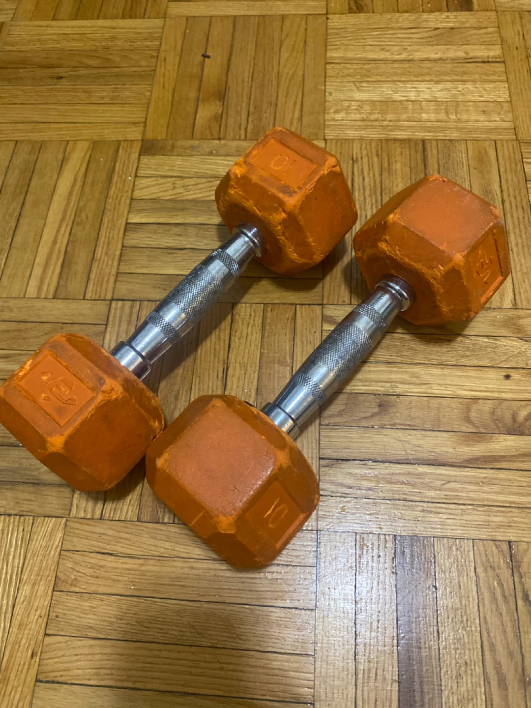 Pair of 10lb Dumbbells
