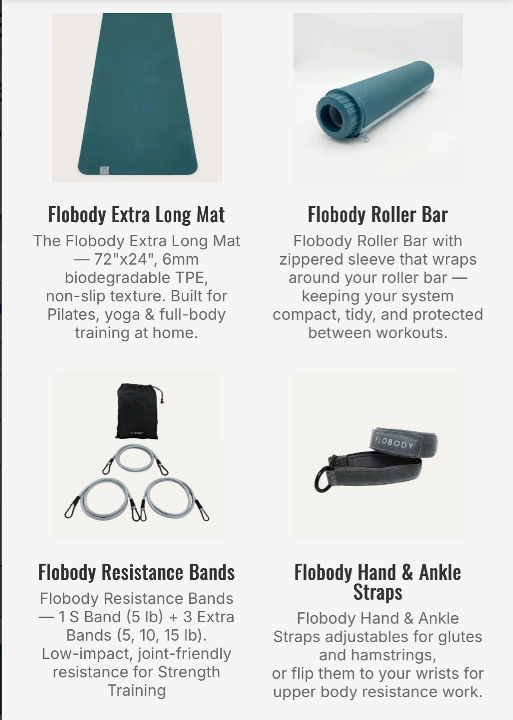 Flobody Gym: Portable Pilates & Resistance Training System - photo 4