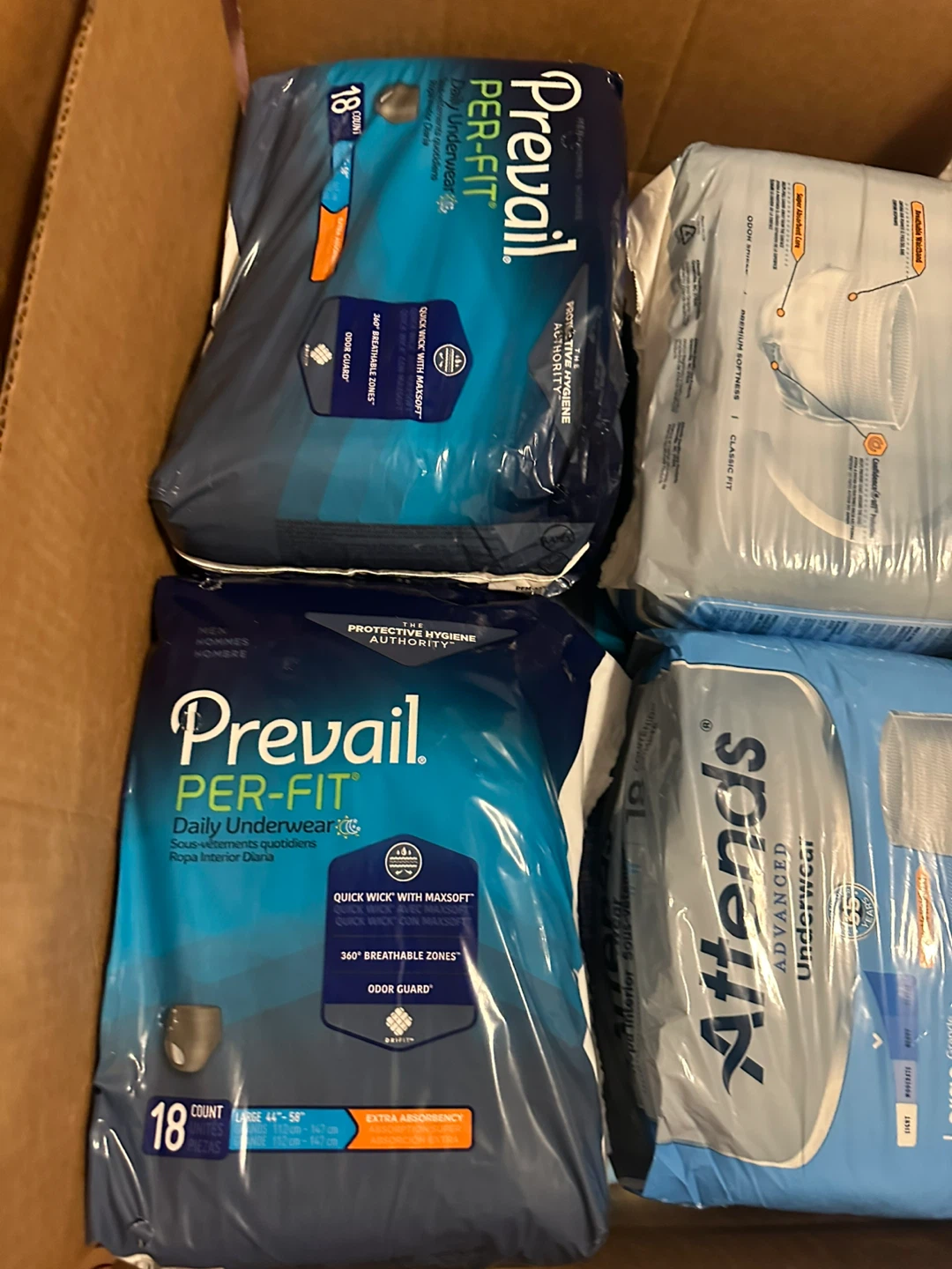 Prevail & Attends Adult Underwear - Size Large