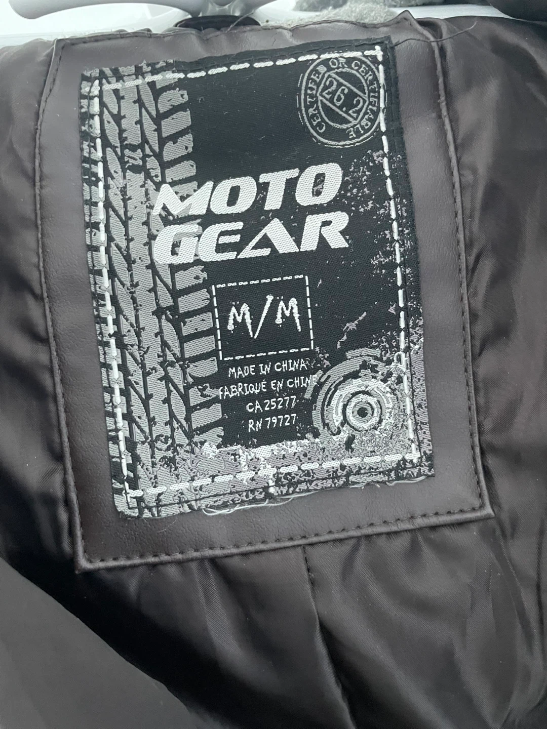 Men-Moto Gear Faux Leather Hooded Jacket M/M - photo 4