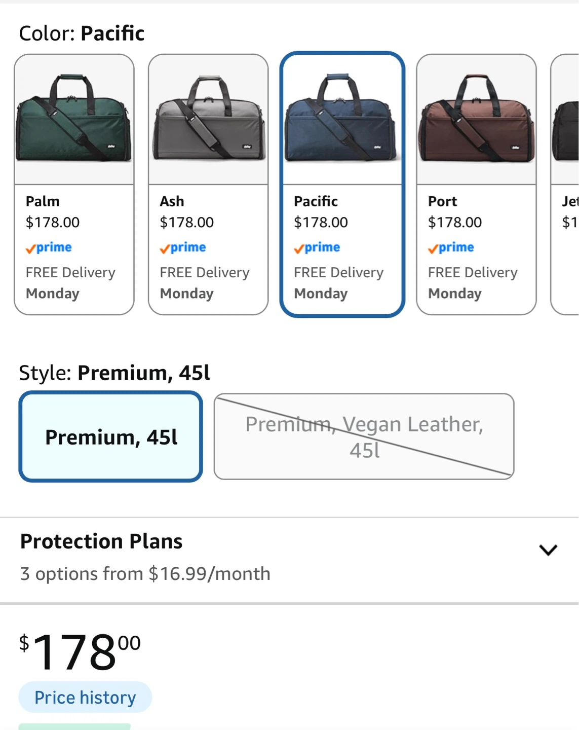 Halday Premium Duffel Bag - Pacific Blue, 45L - photo 5