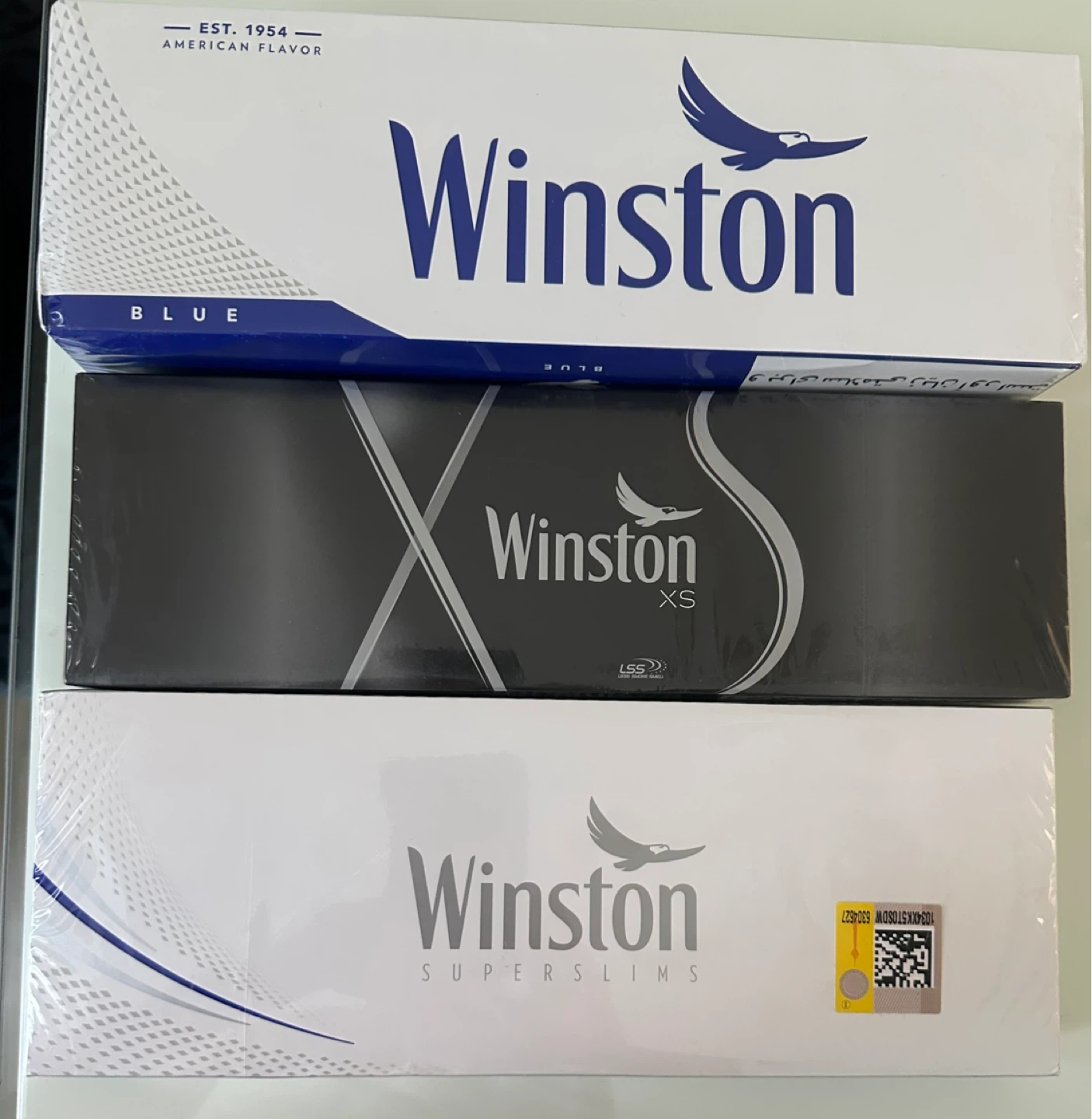 Winston Blue and Winston XS Cigarettes - photo 2