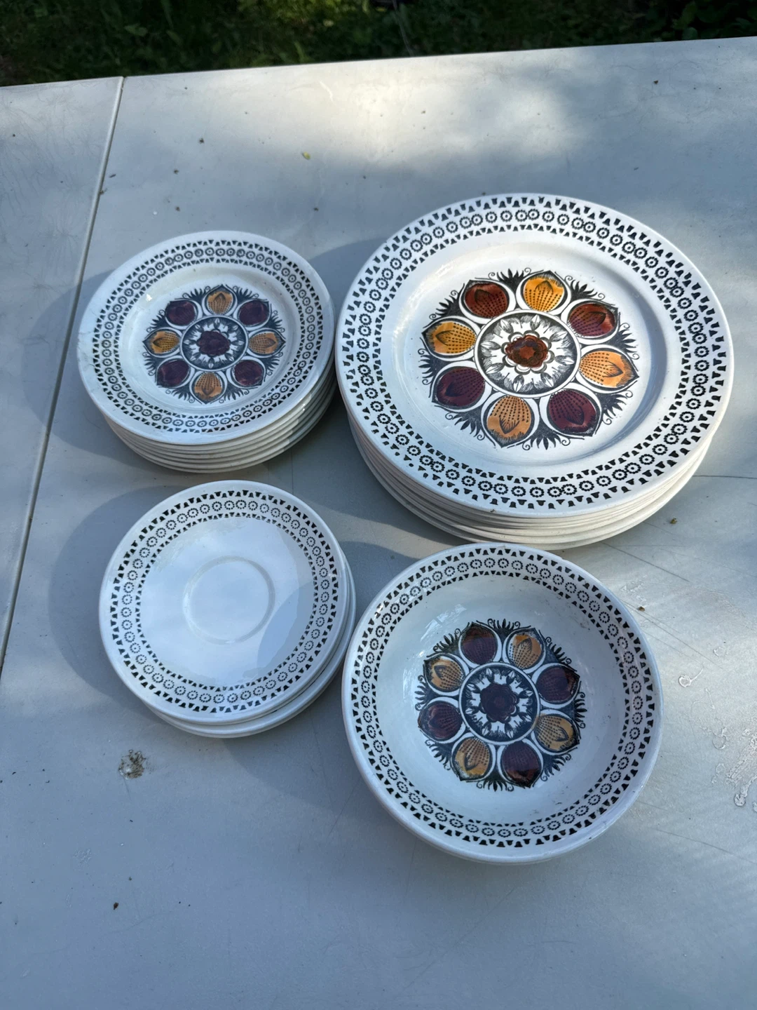 Broadhurst Ironstone Dinnerware Set