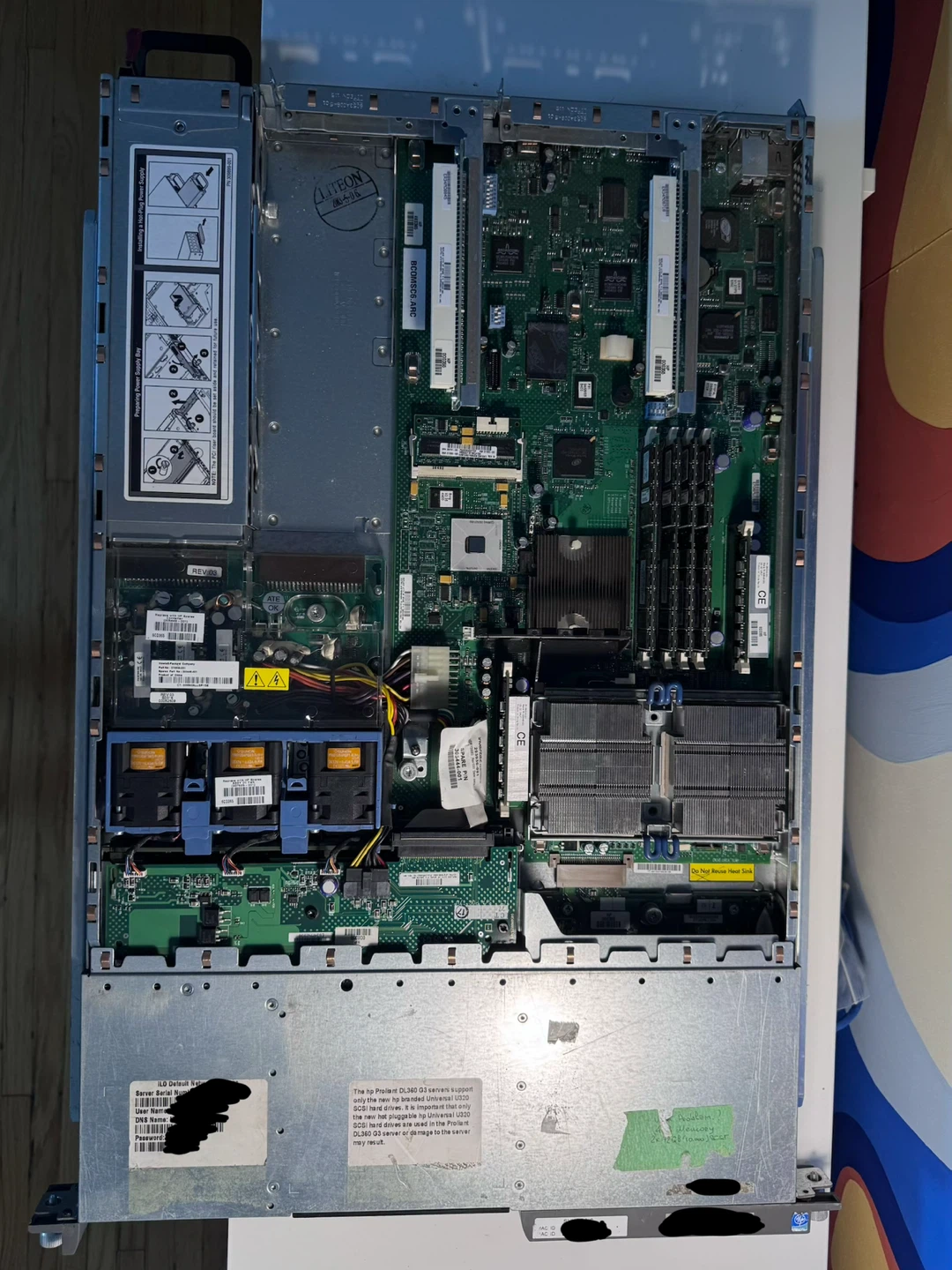 1U server - HP ProLiant DL360