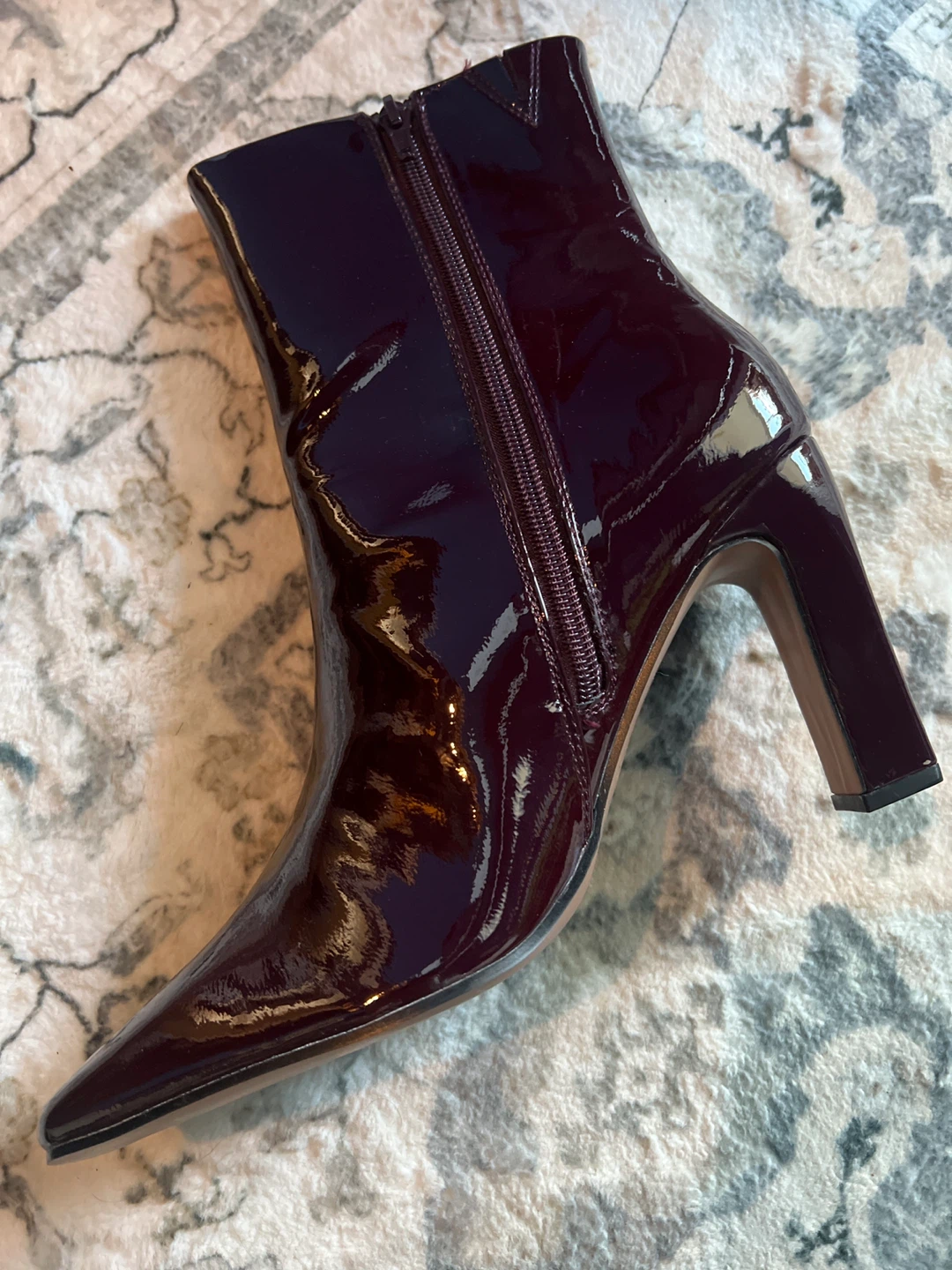Burgundy Ankle Boots - photo 2