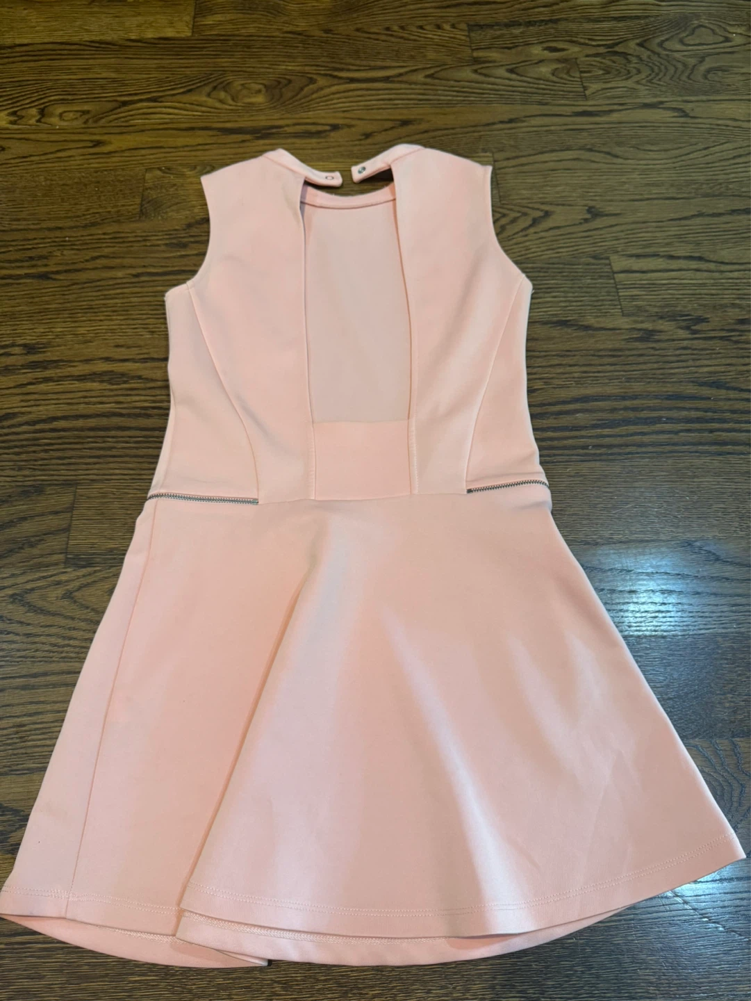 Pink Zara Trafaluc Dress with Zipper Accents - Size S - photo 2