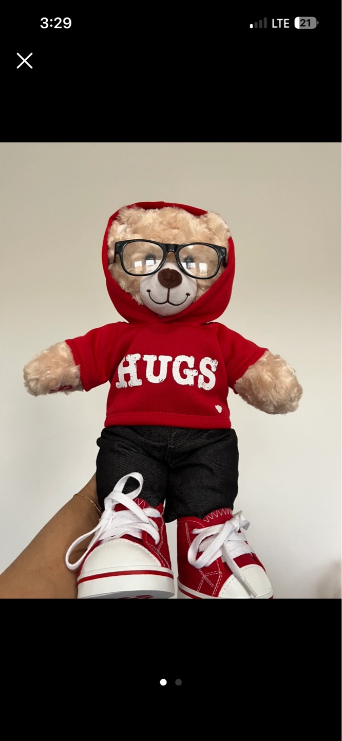 MOVING OUT SALE - Build-A-Bear Teddy Bear with Clothes