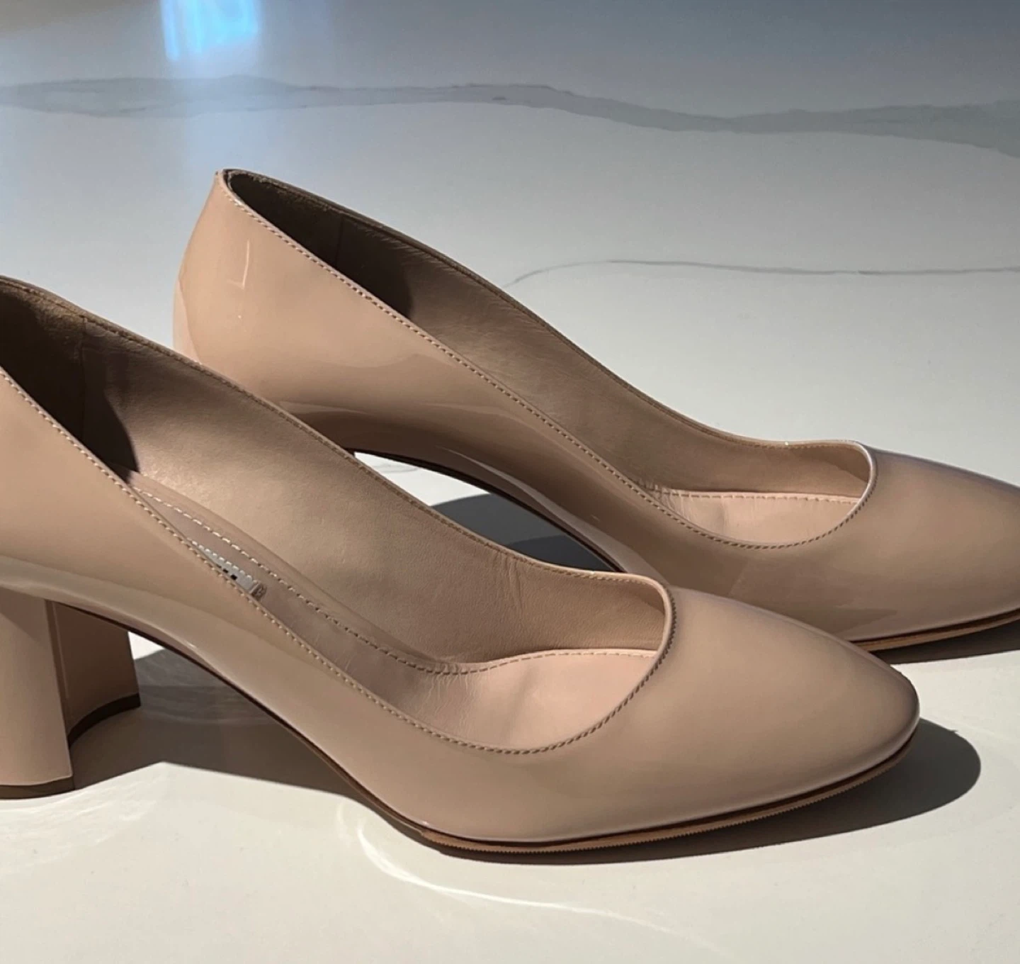 Miu Miu Patent Leather Pumps - photo 2