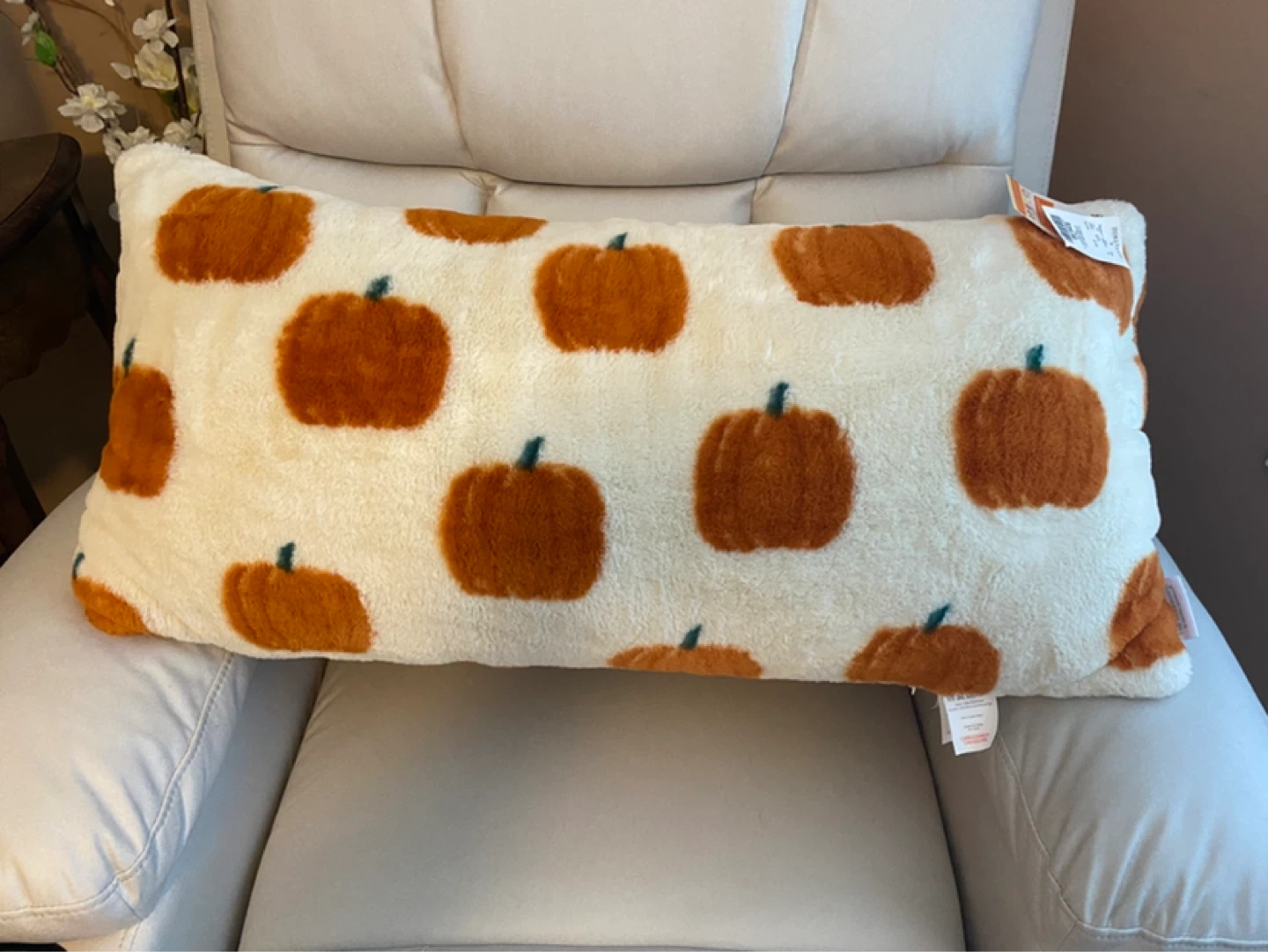 NEW! HomeSense Decorative Pumpkin Lumbar Pillow