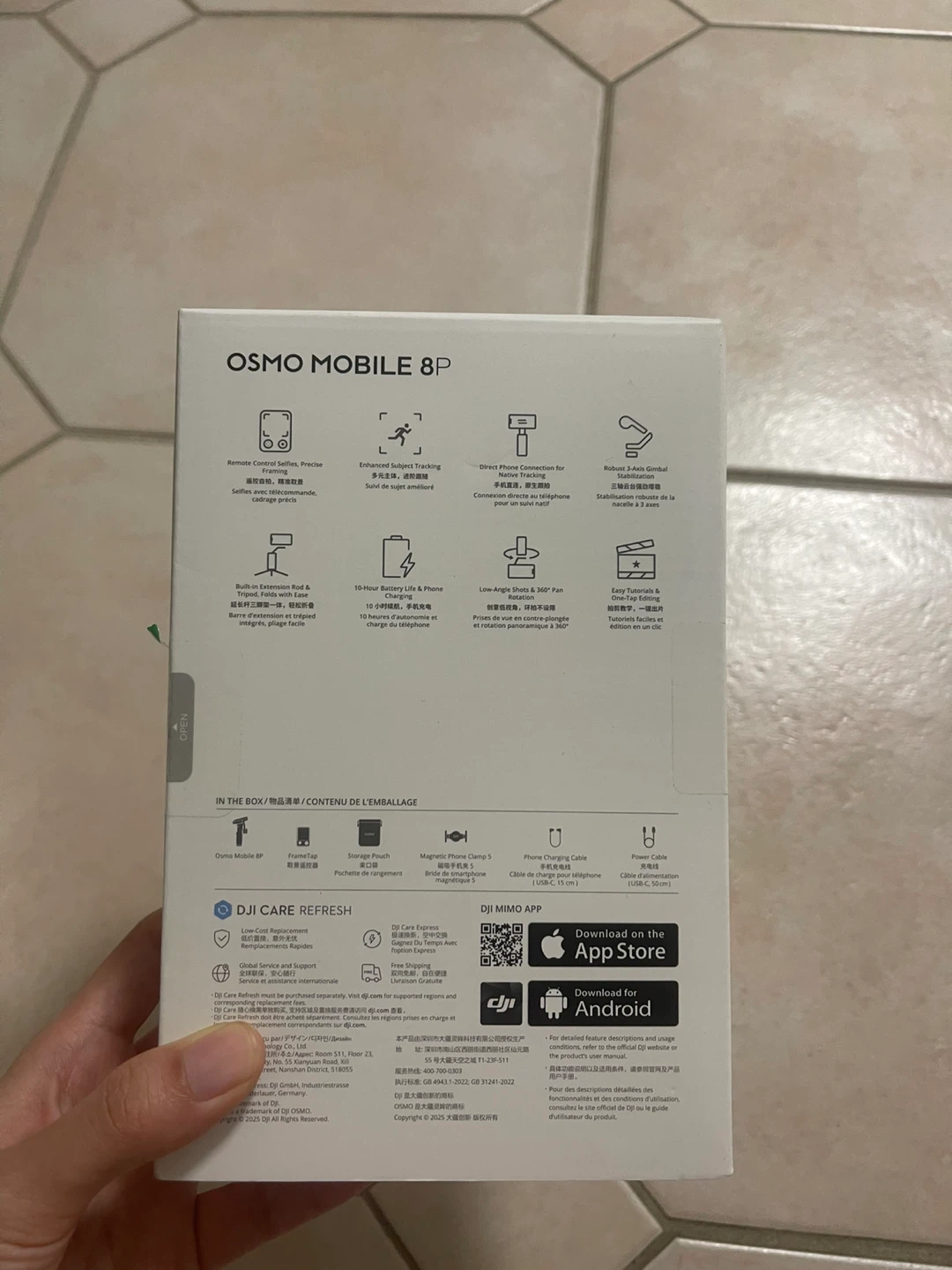 DJI Osmo Mobile 8P Gimbal and Mic Mini - photo 2