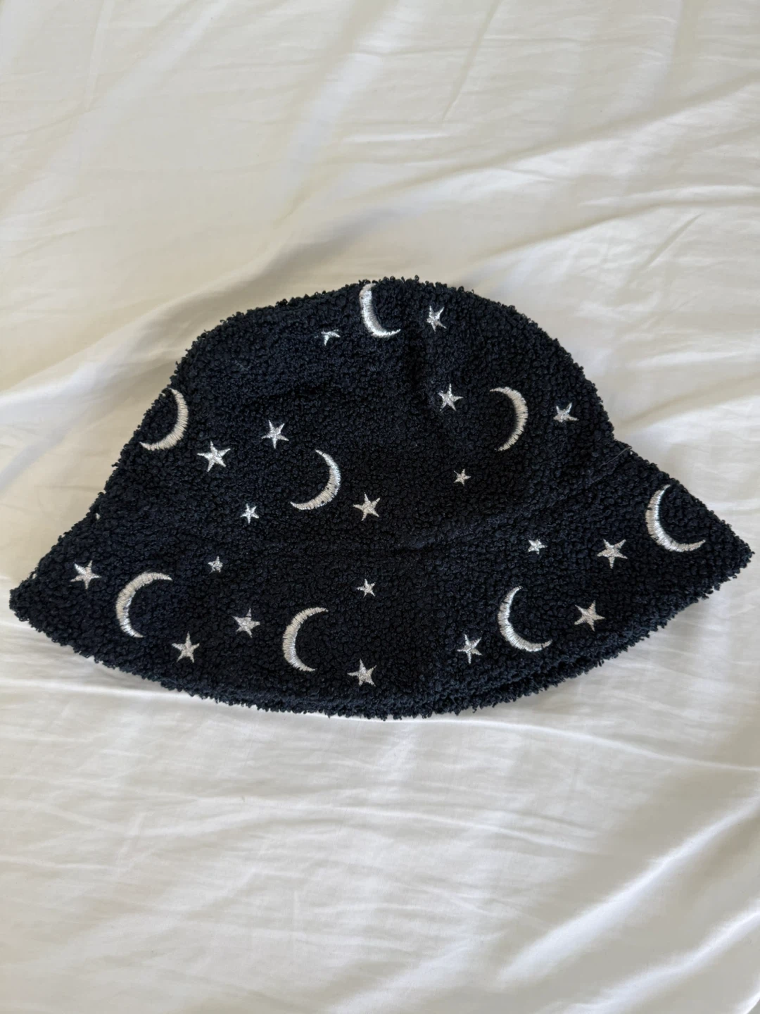 Cider Bucket Hat - Dark Blue Moon & Stars
