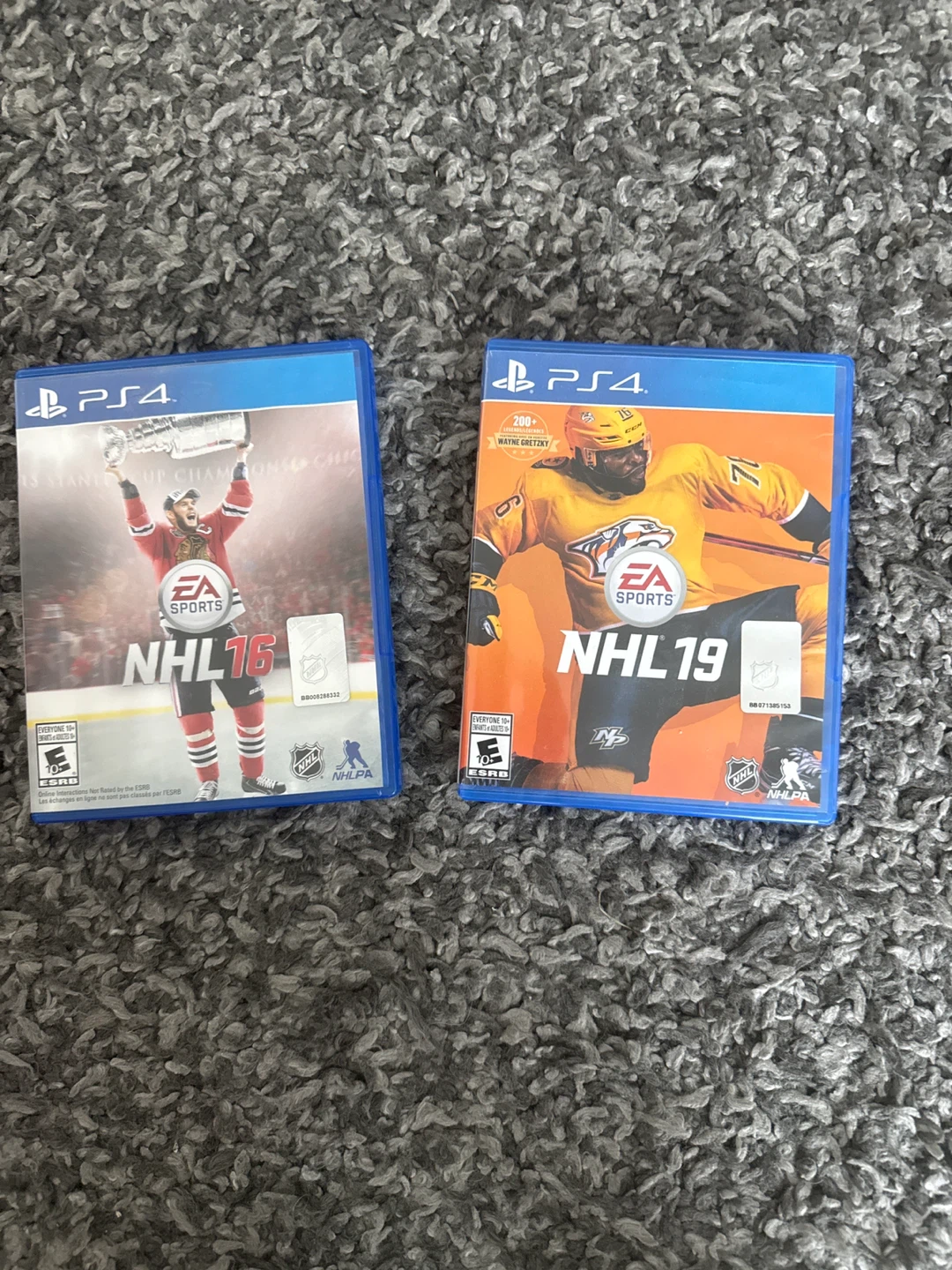 EA Sports NHL 16 & NHL 19 PlayStation 4 Games