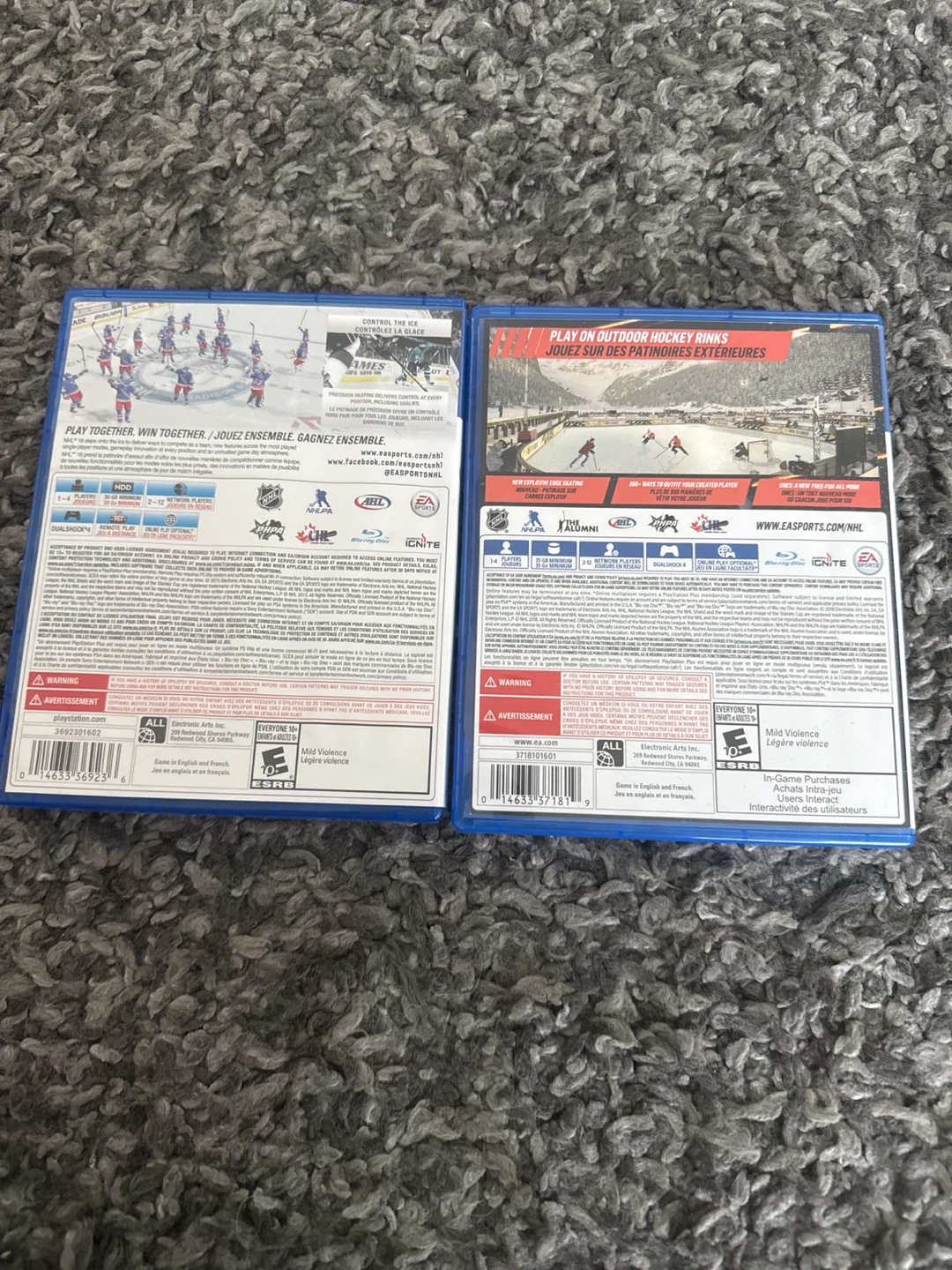 EA Sports NHL 16 & NHL 19 PlayStation 4 Games - photo 2
