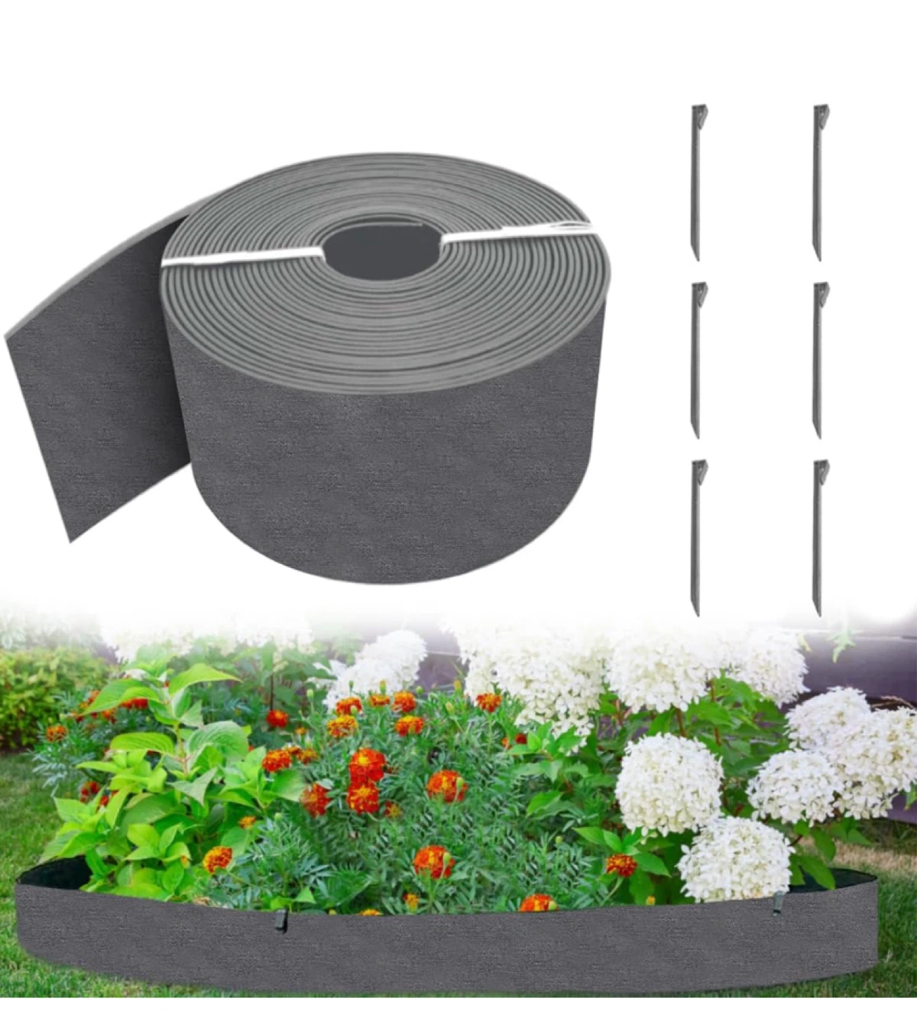 33 Ft Plastic Garden Edging new in the box