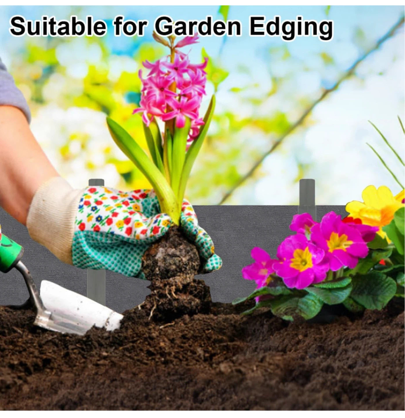33 Ft Plastic Garden Edging new in the box - photo 4