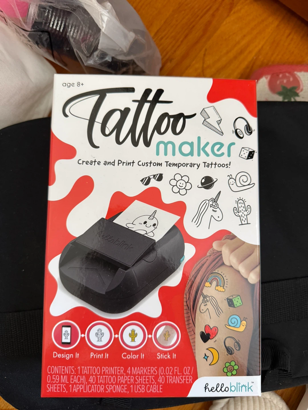 HelloBlink Tattoo Maker Set for Kids - photo 2