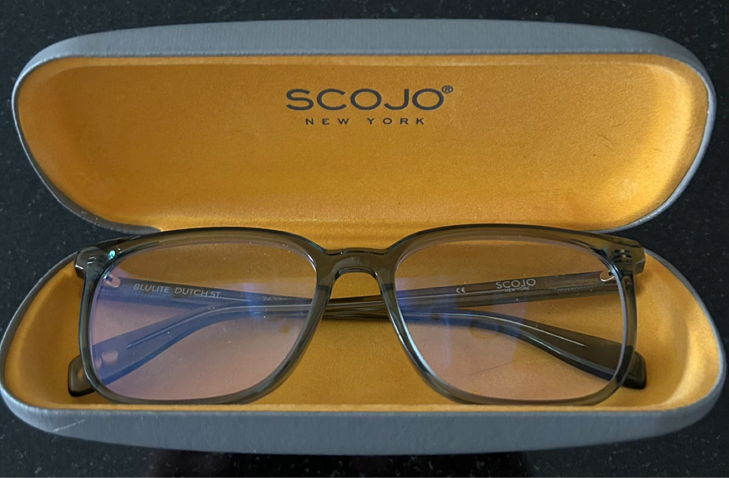 SCOJO NEW YORK BLULITE DUTCH ST. Glasses with Case - photo 2
