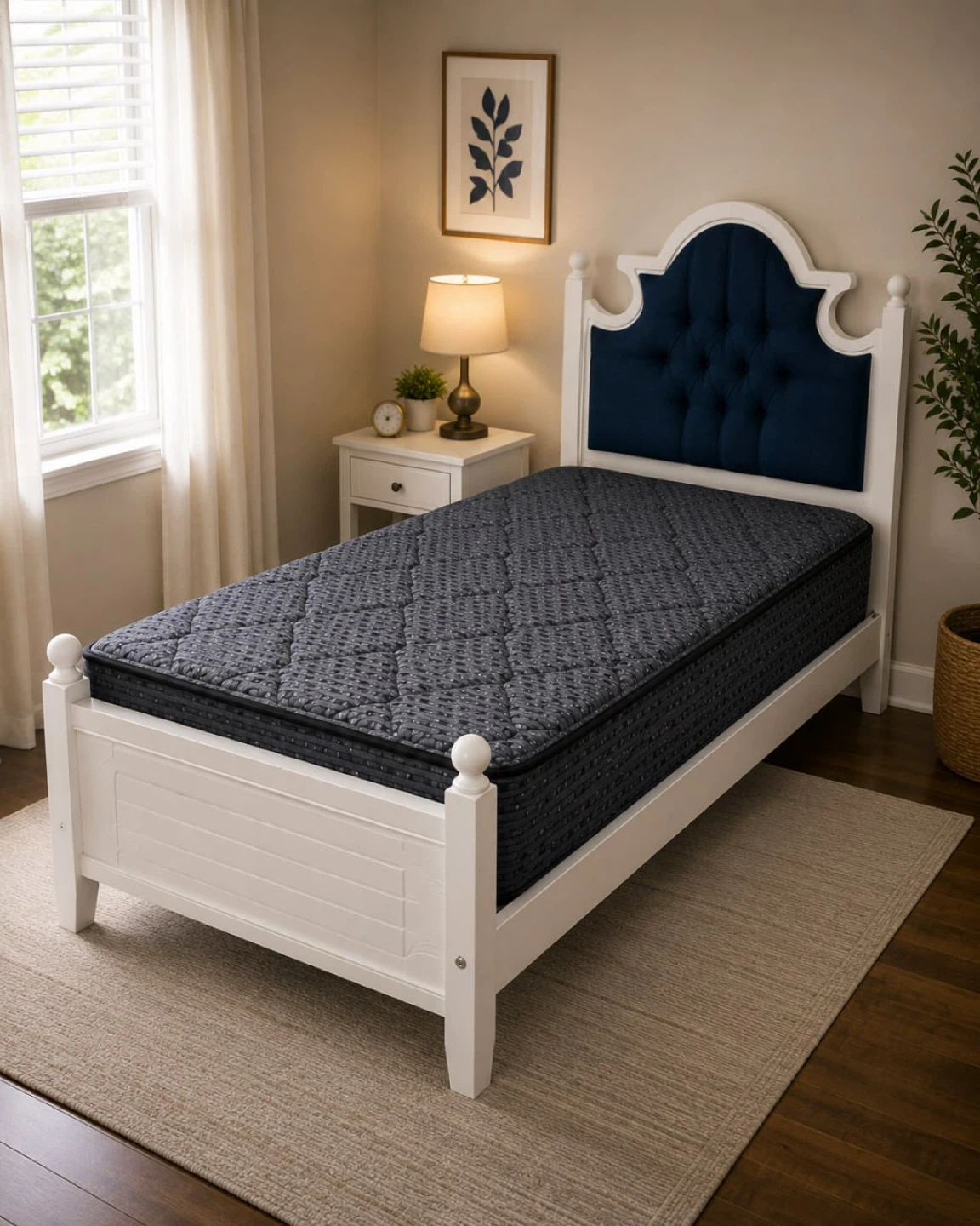 (New) Move out sale - bed frame and mattress