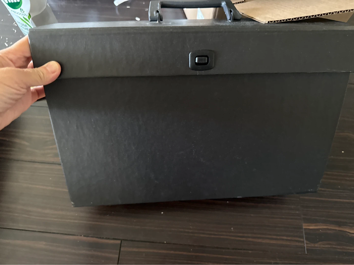 Black Accordion File Organizer Case - photo 2