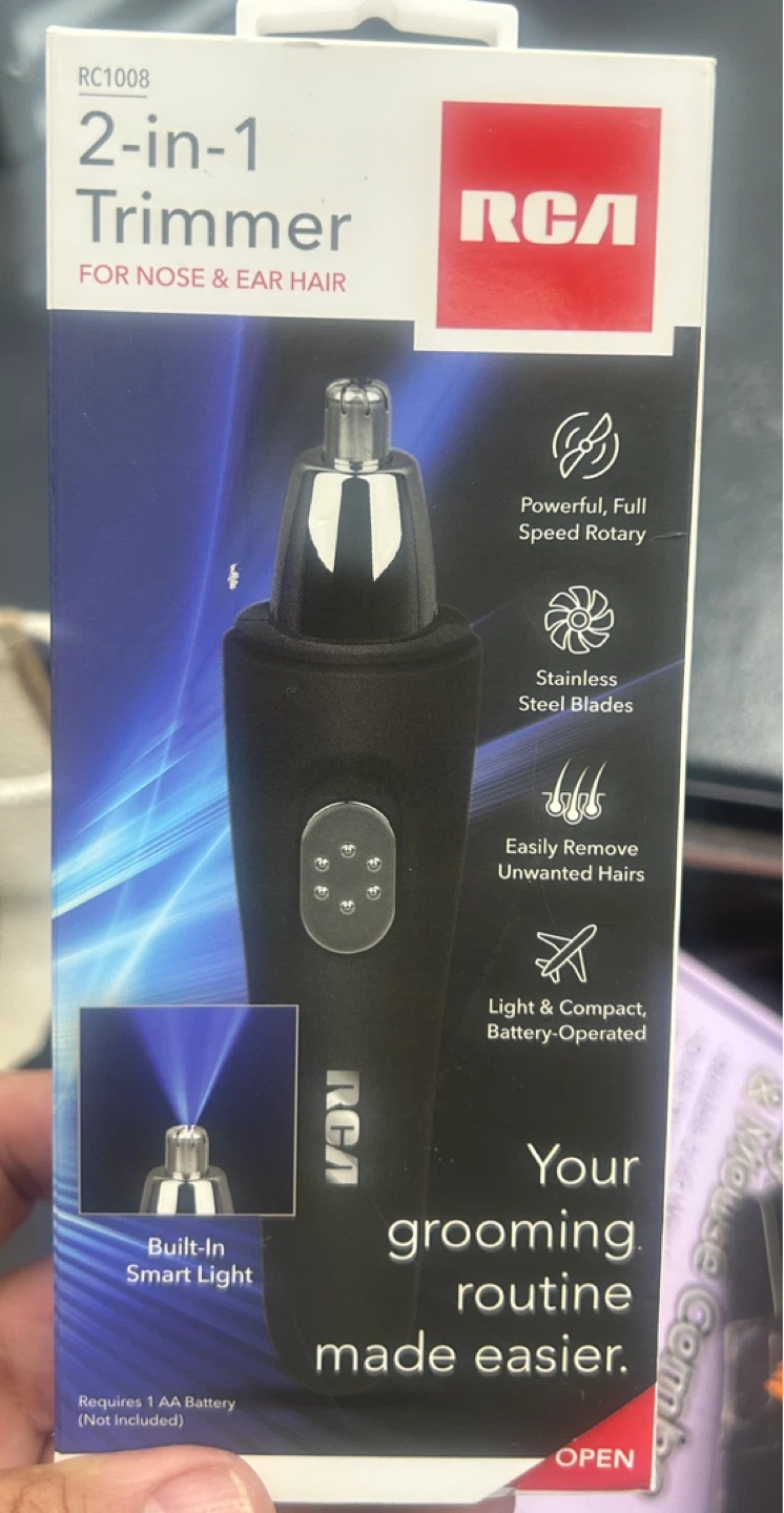 RCA 2-in-1 Nose & Ear Trimmer RC1008